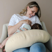 Thumbnail for SNUGGLE ME ORGANIC Feeding + Support Pillow - Natural