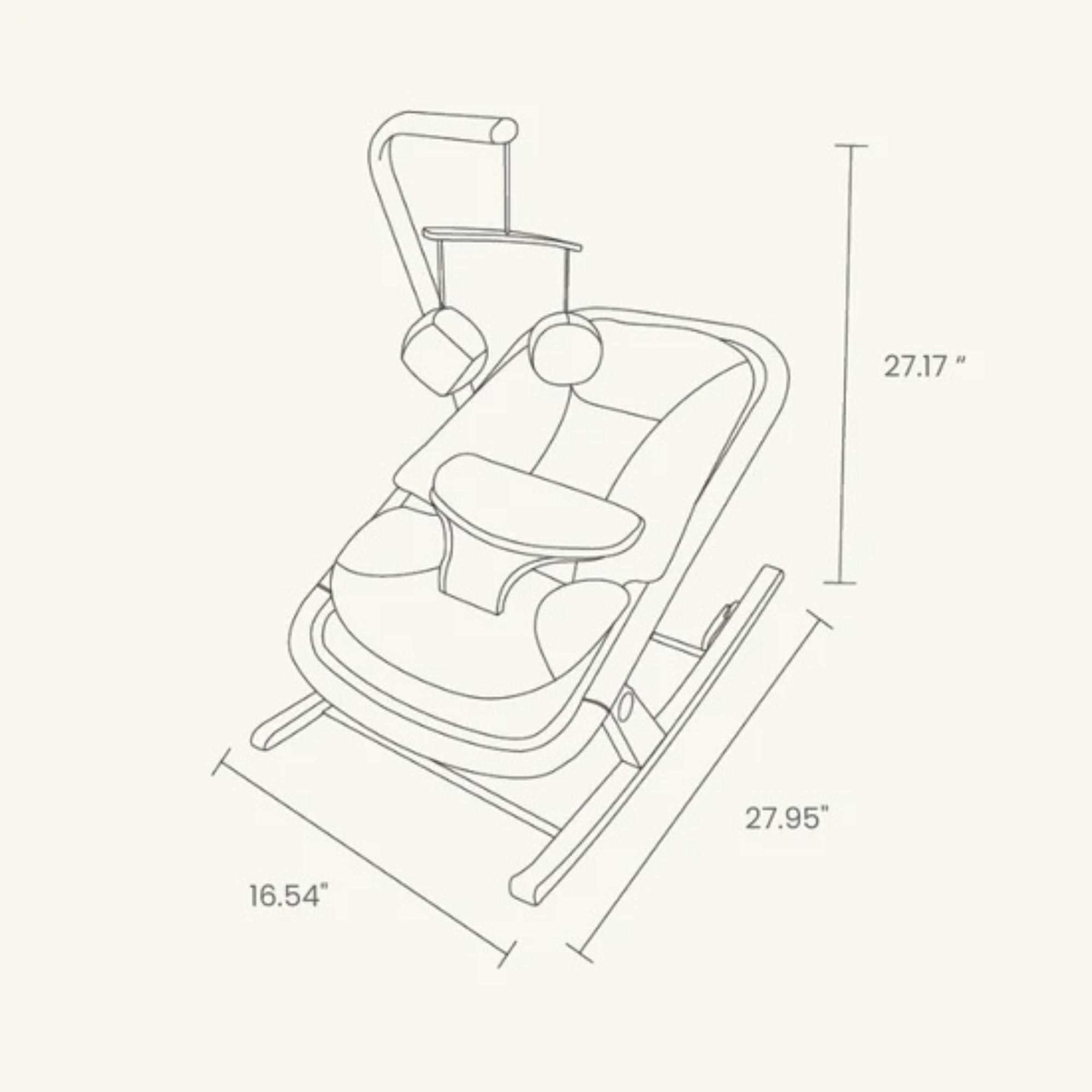 SNUGGLE ME ORGANIC Infant Rocker