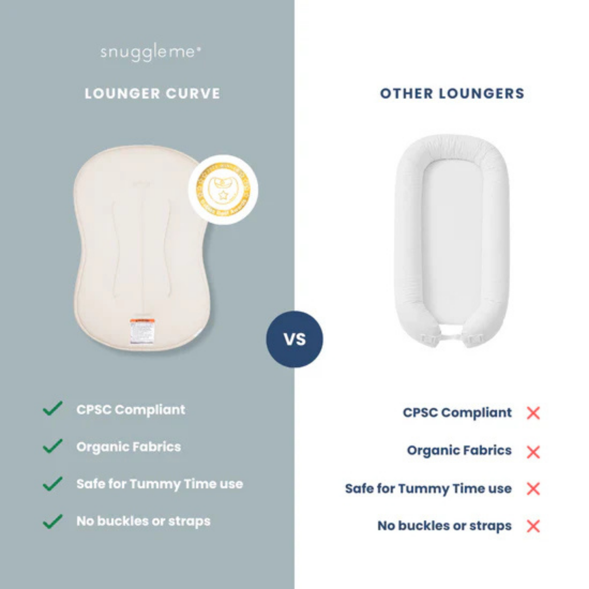 Chaise longue courbe SNUGGLE ME