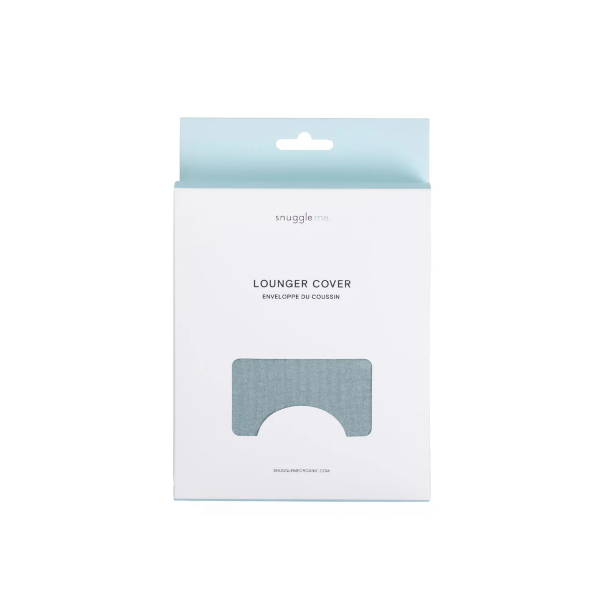 SNUGGLE ME Lounger Curve Muslin Cover