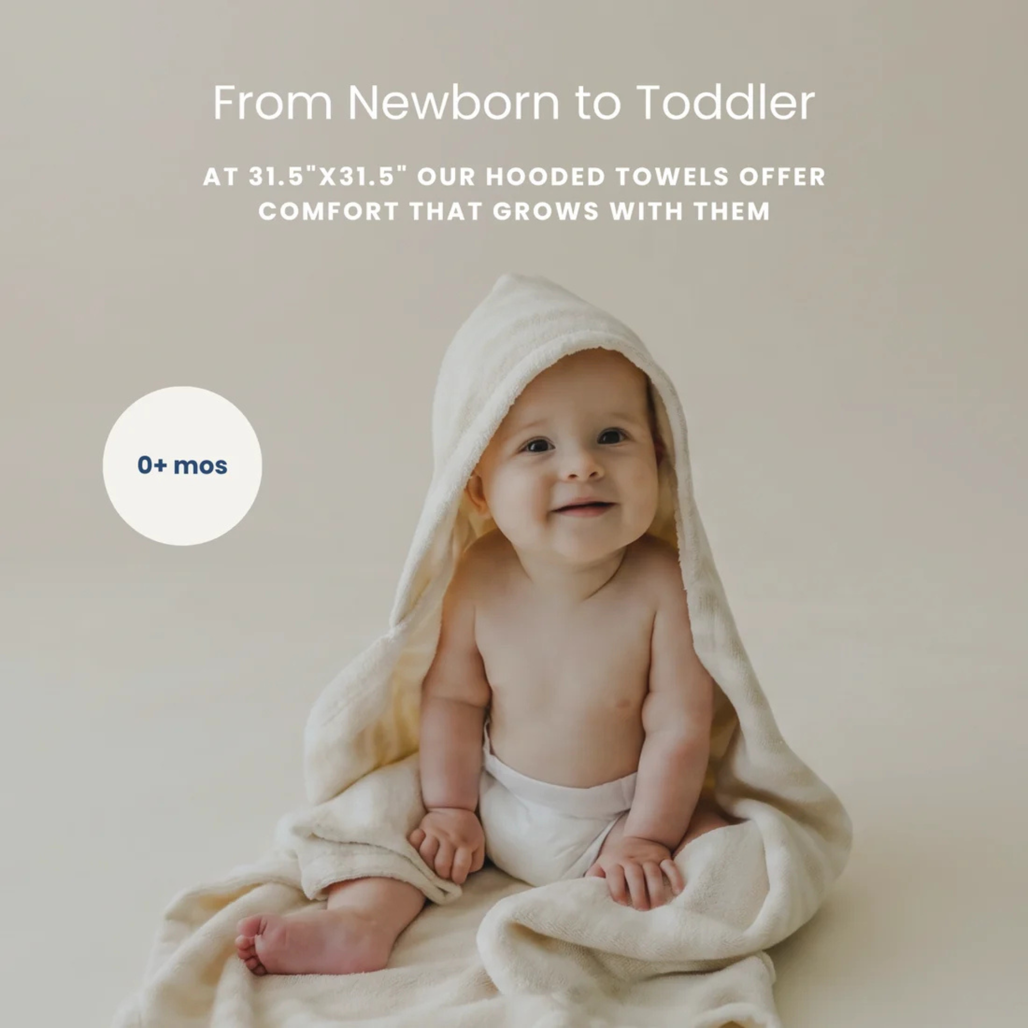 SNUGGLE ME ORGANIC Hooded Towel
