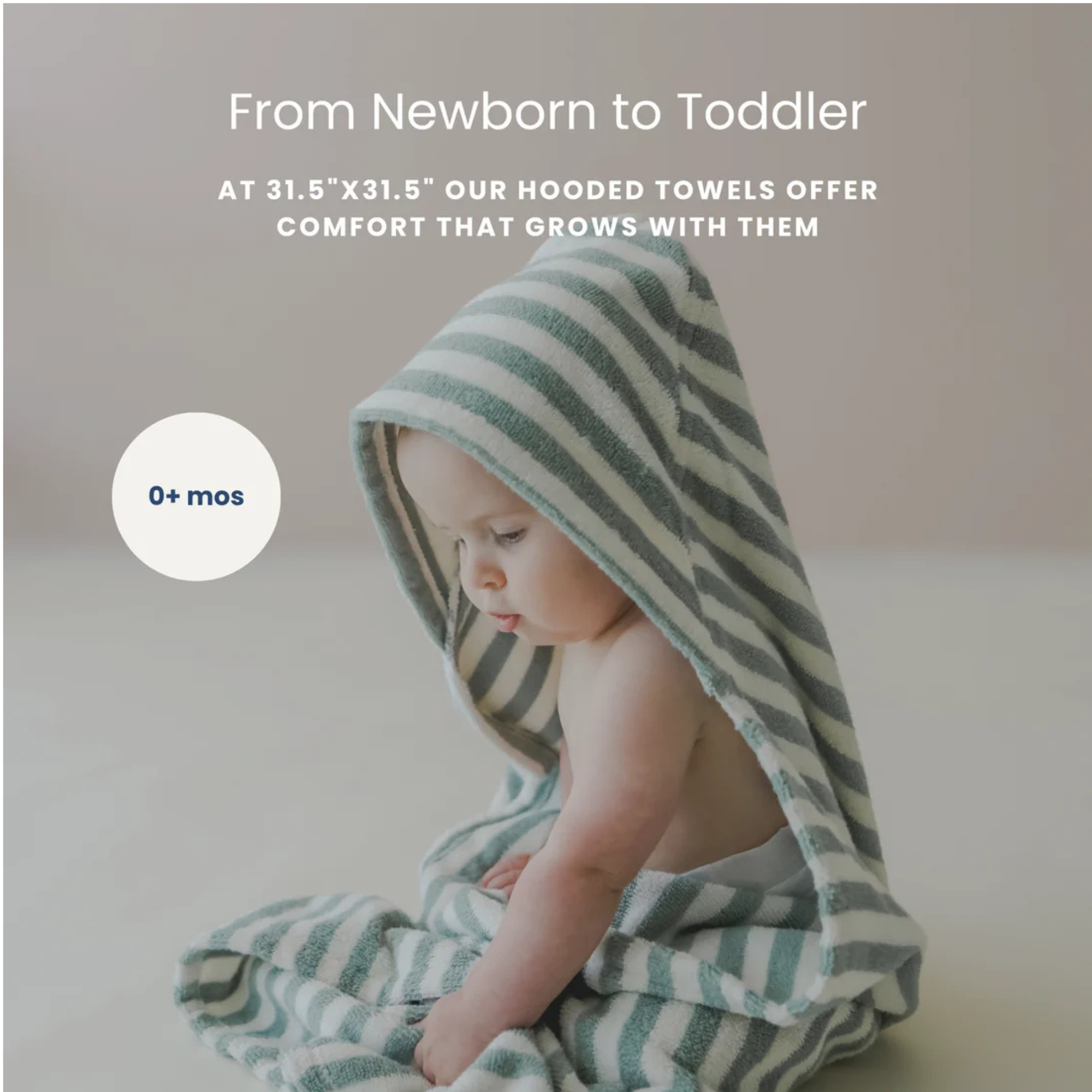 SNUGGLE ME ORGANIC Hooded Towel