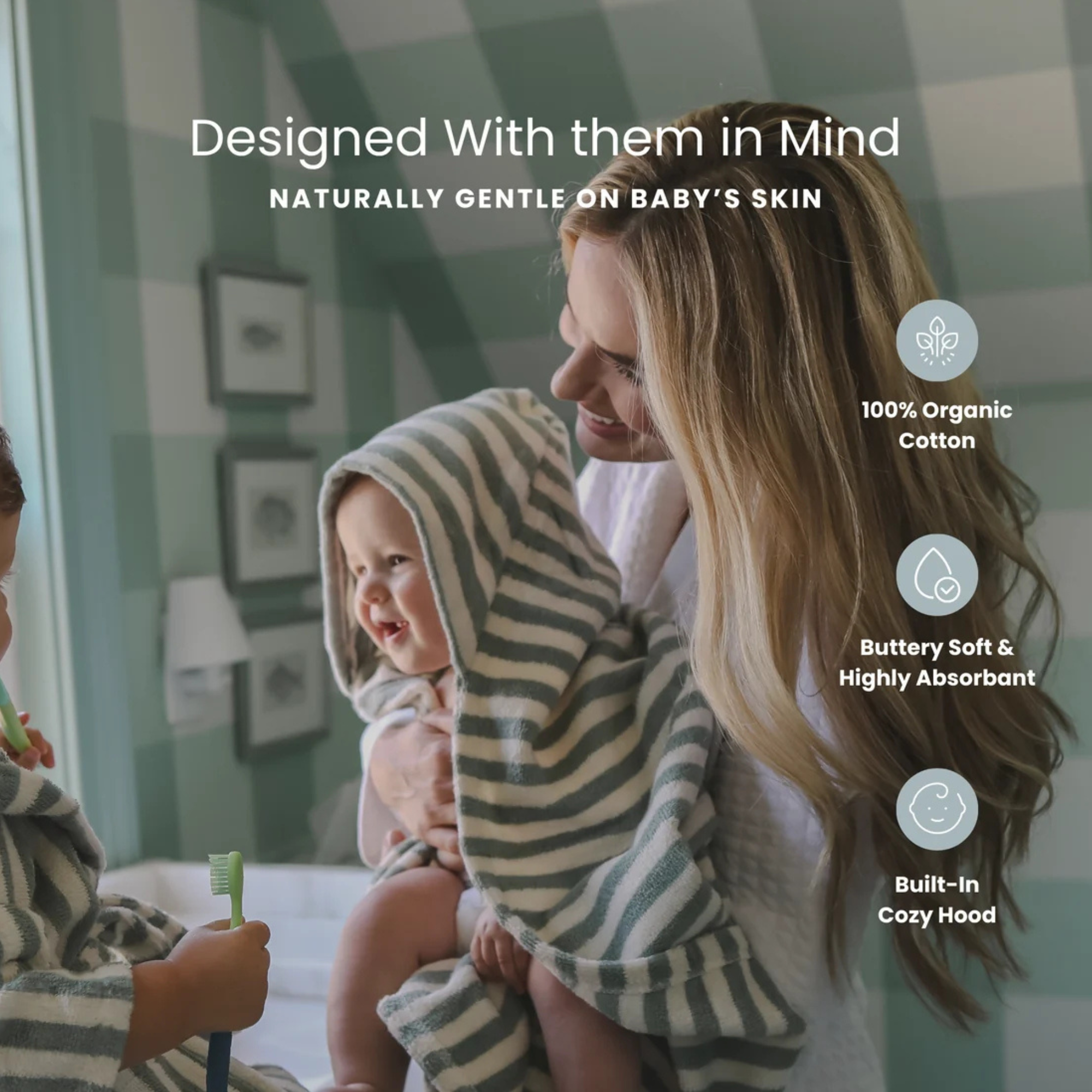 SNUGGLE ME ORGANIC Hooded Towel