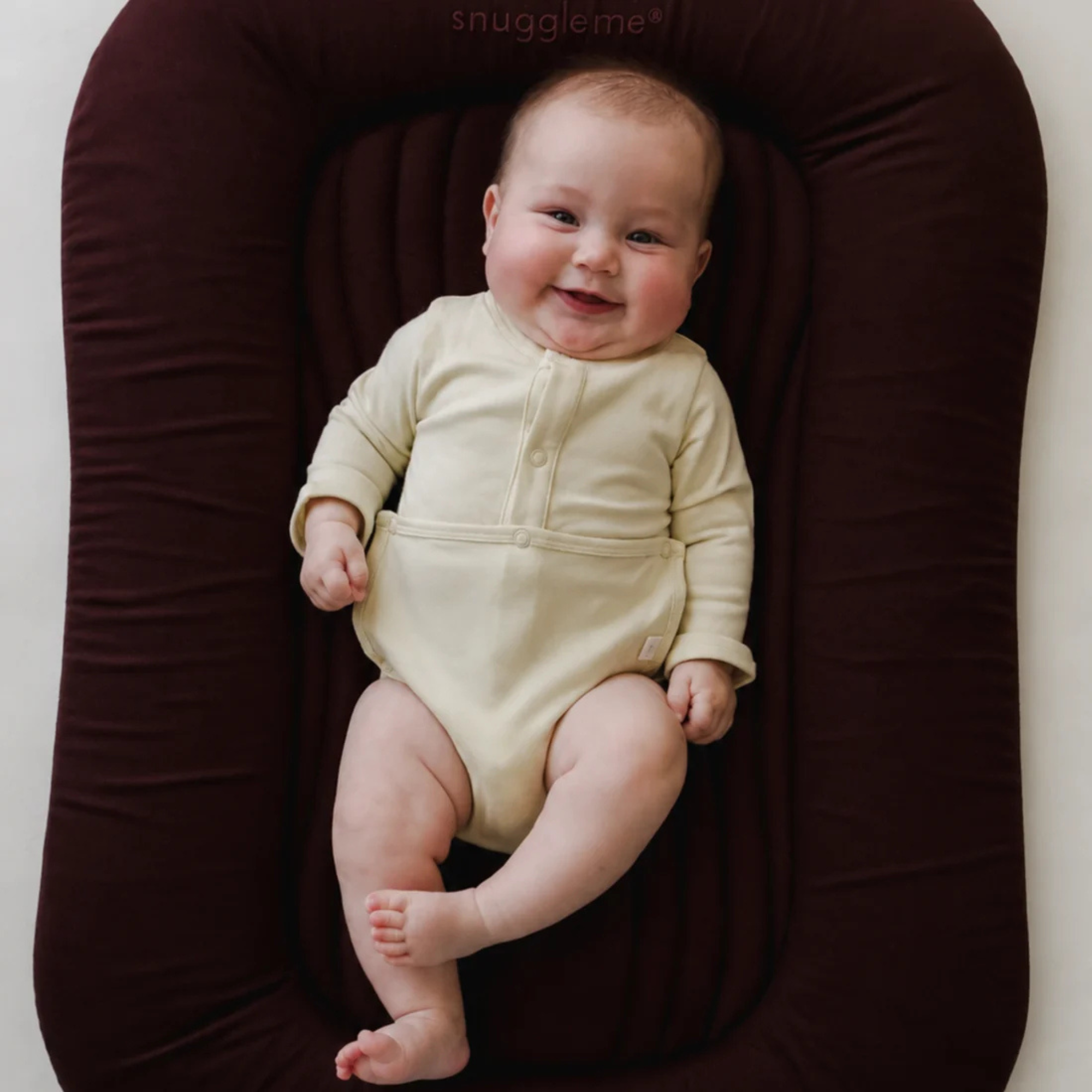 SNUGGLE ME ORGANIC Infant Lounger Wave