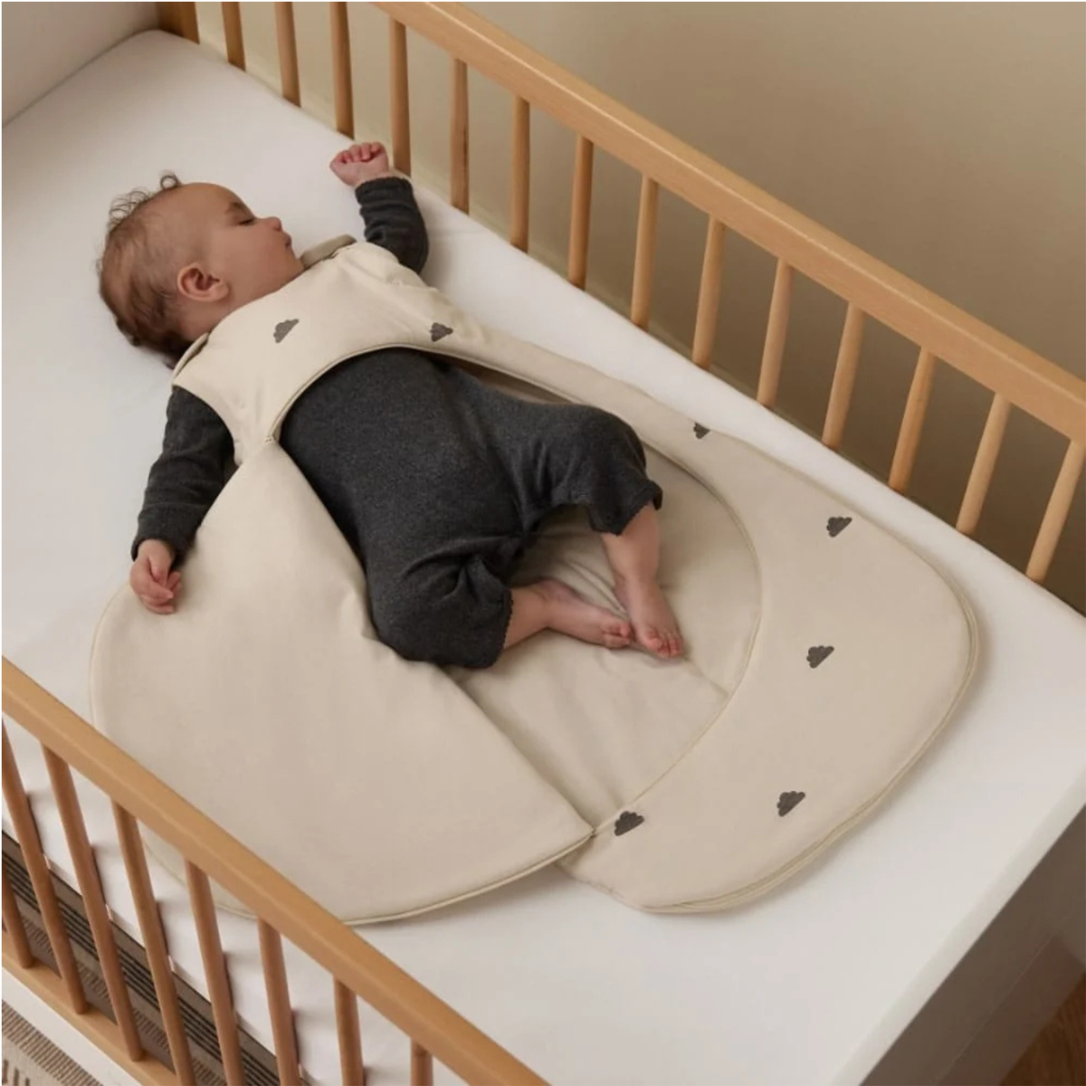 SNUZ SnuzPouch Sleeping Bag - Sand/Cloud