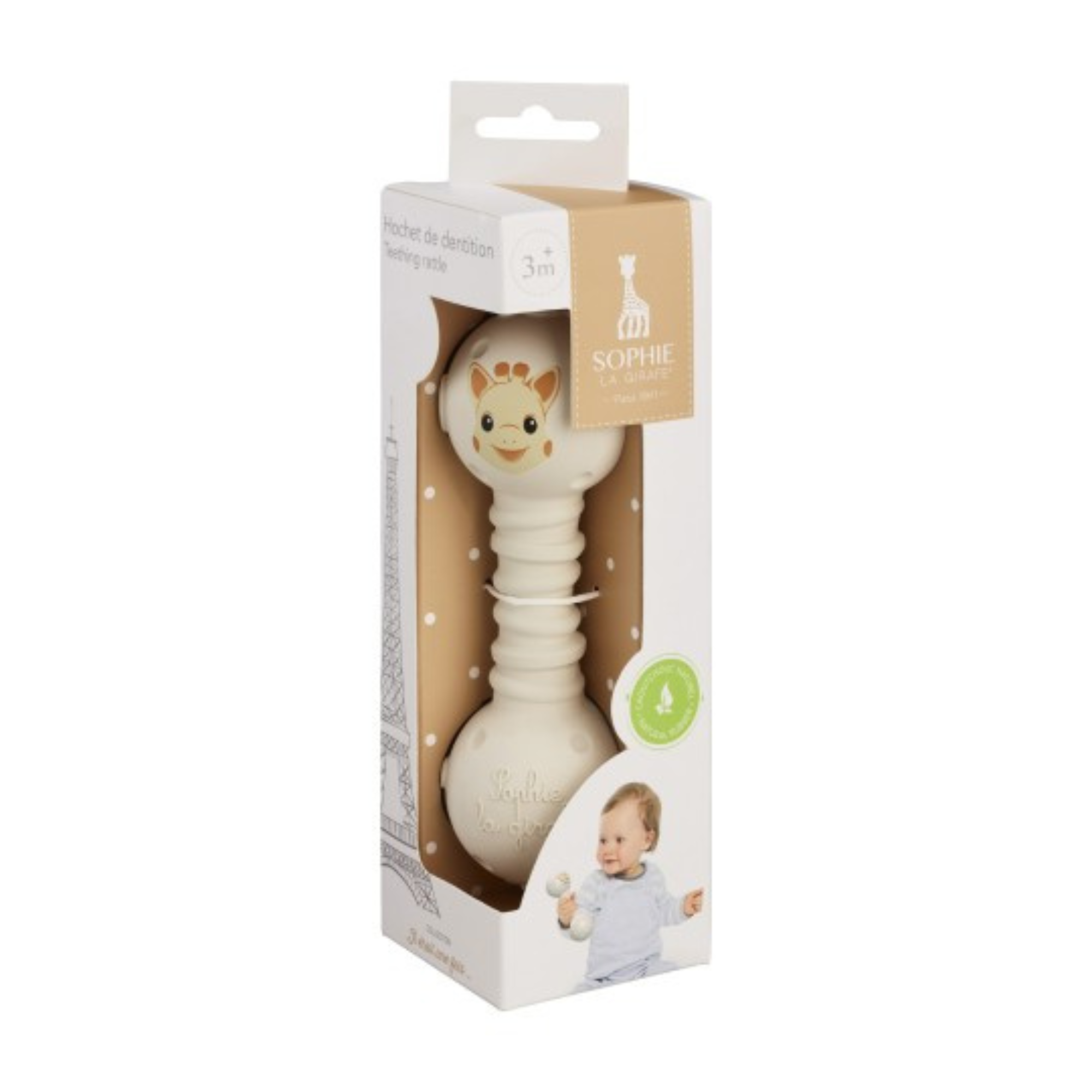 SOPHIE LA GIRAFE Teething Rattle