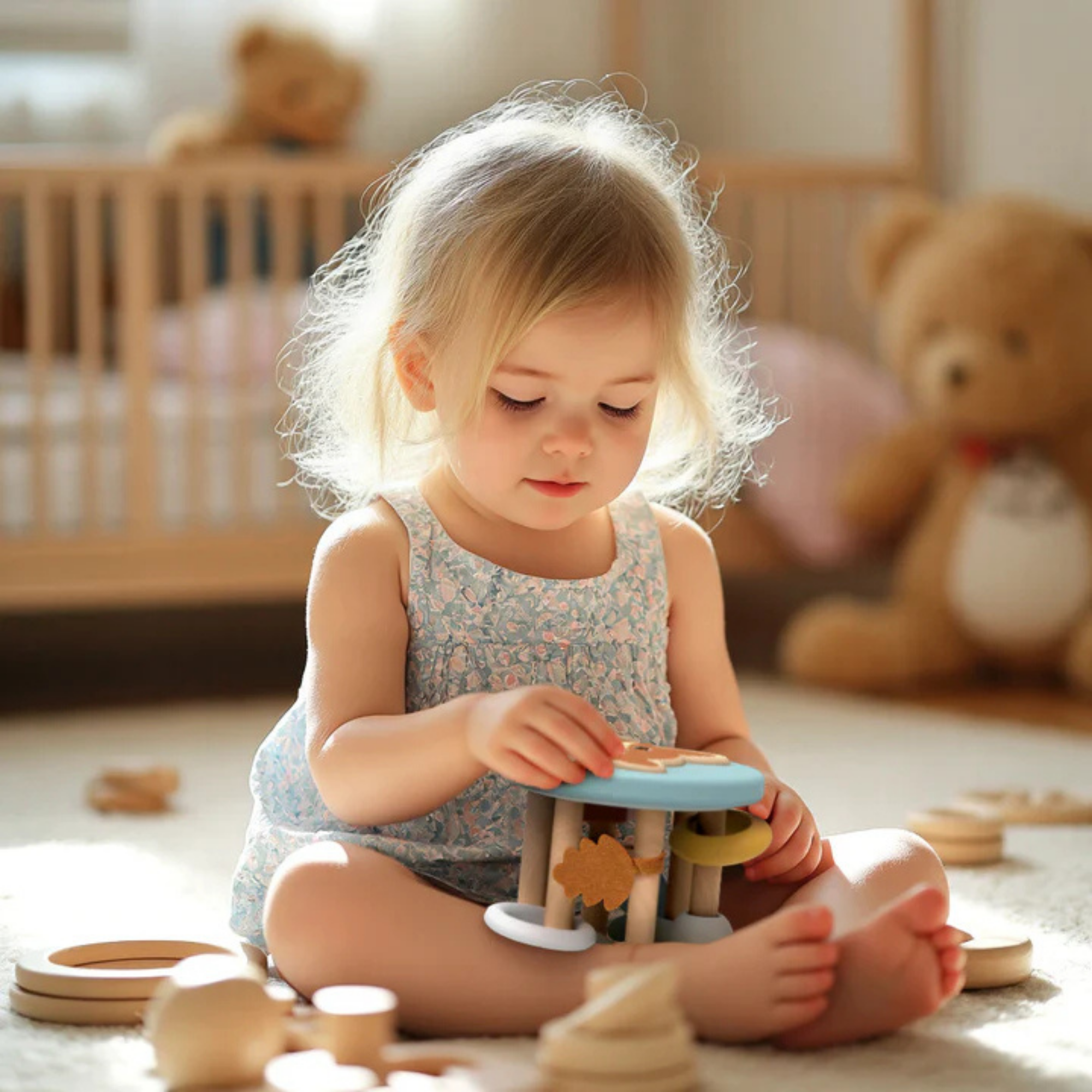 SINGE RAPIDE Hochet à rouleau renard