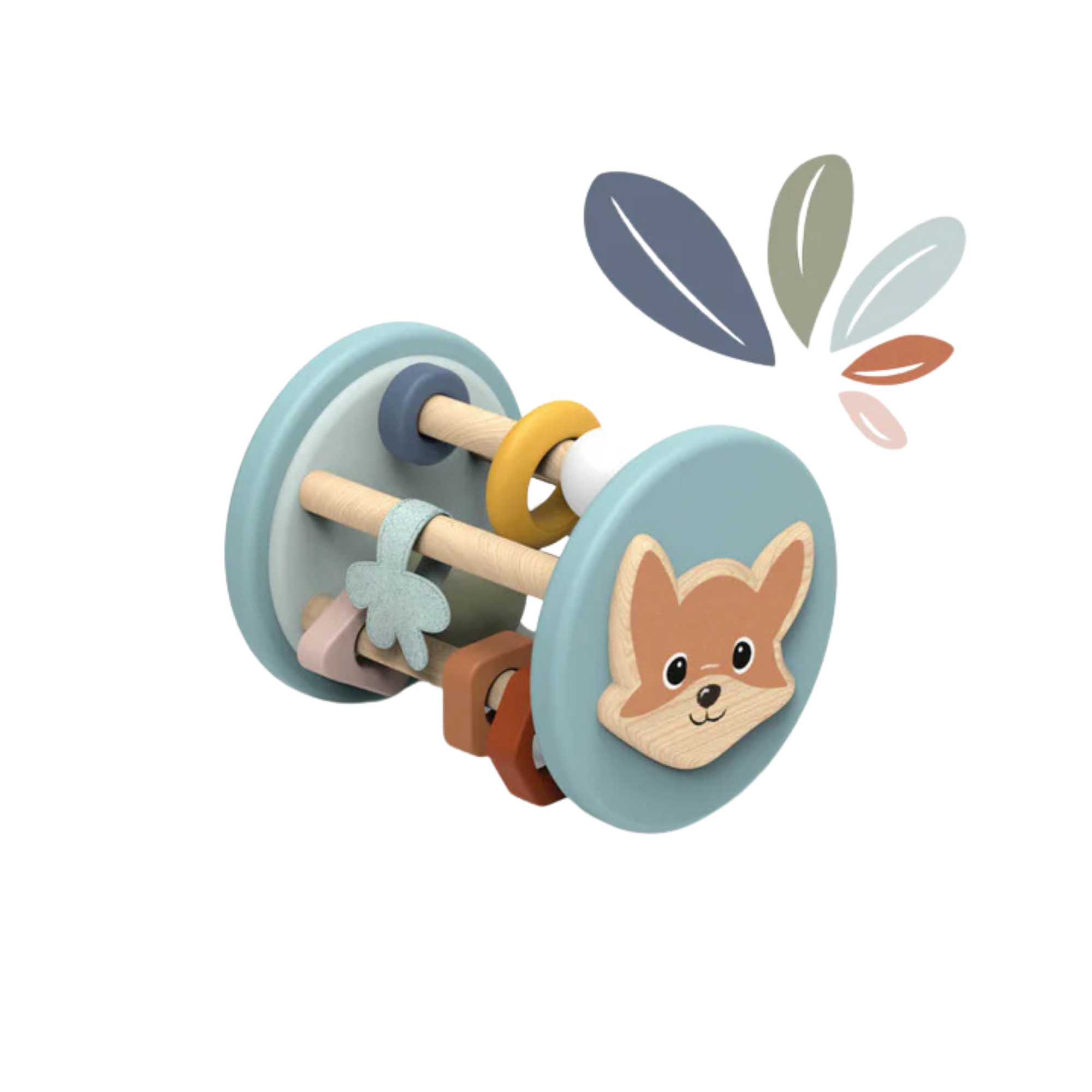 SINGE RAPIDE Hochet à rouleau renard