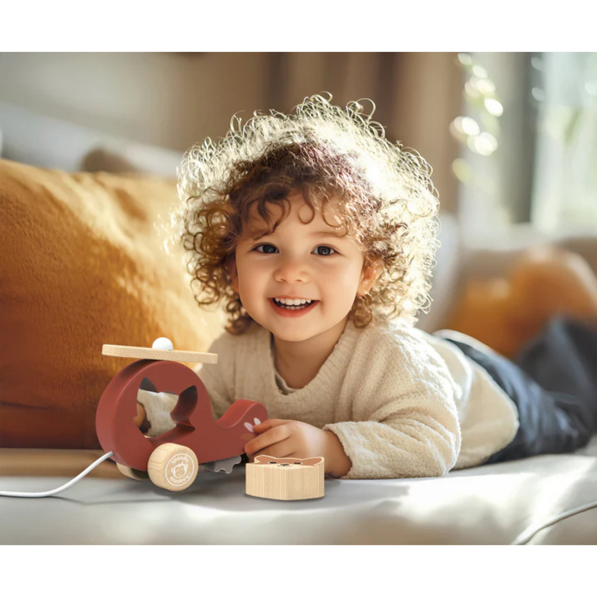 Hélicoptère à tirer SPEEDY MONKEY