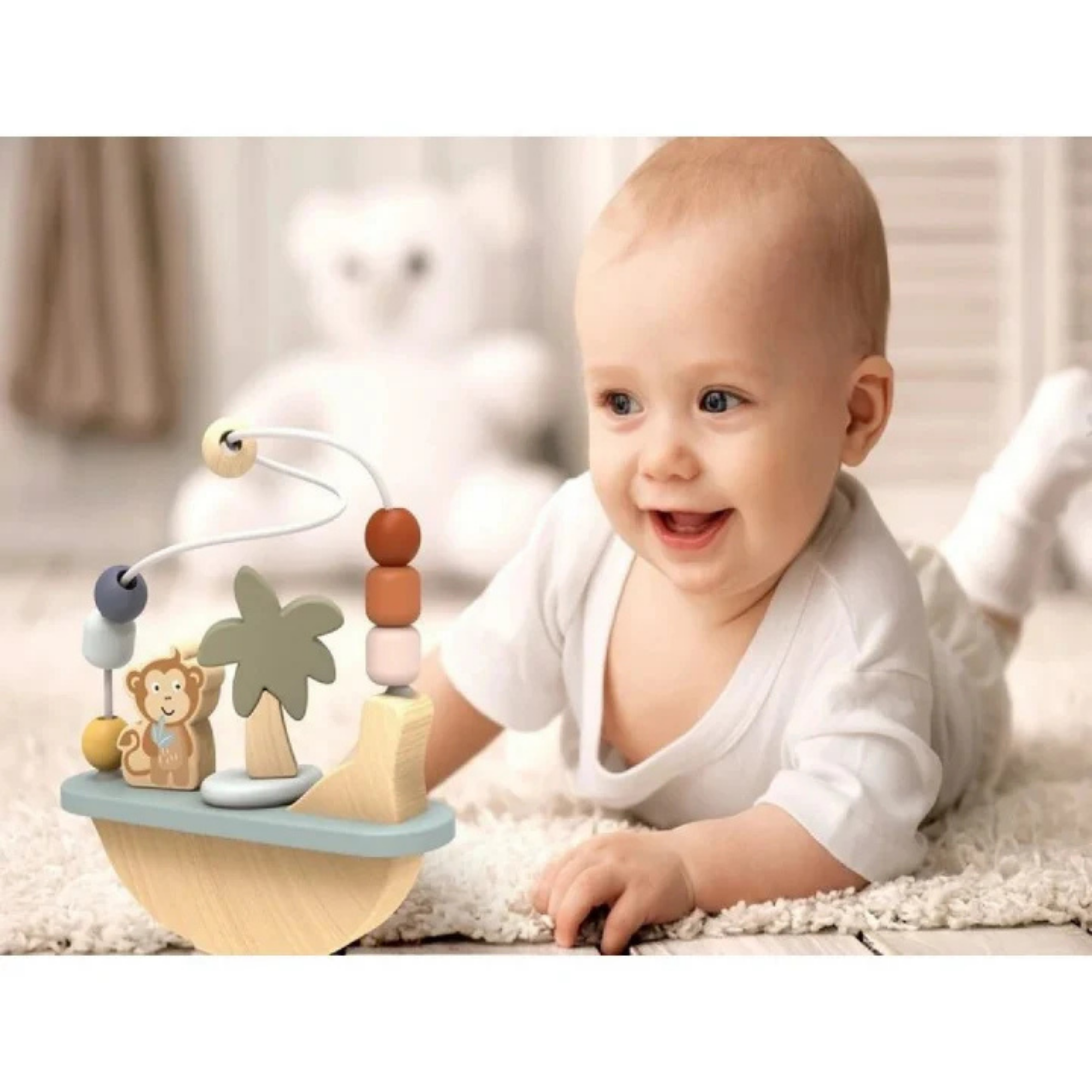 Labyrinthe de perles à bascule SPEEDY MONKEY