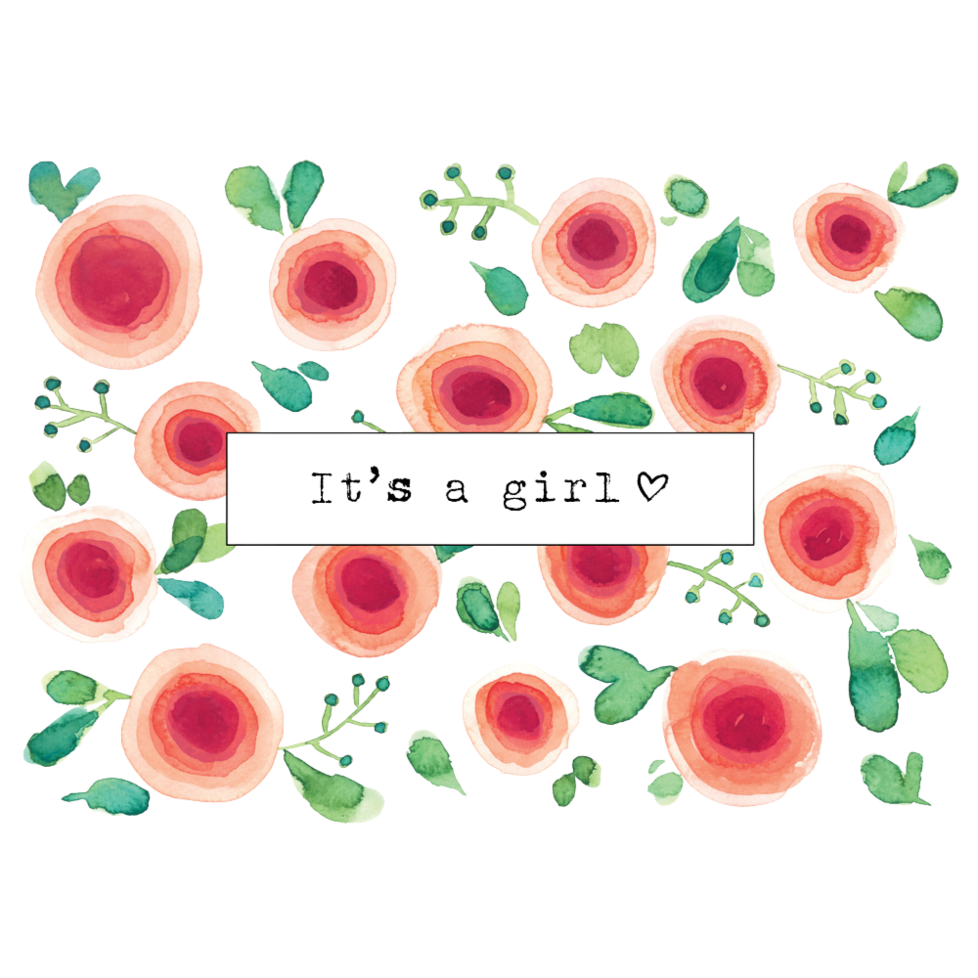 STEPHANIE RENIERE Abigaëlle Card - C'est une fille (FR)