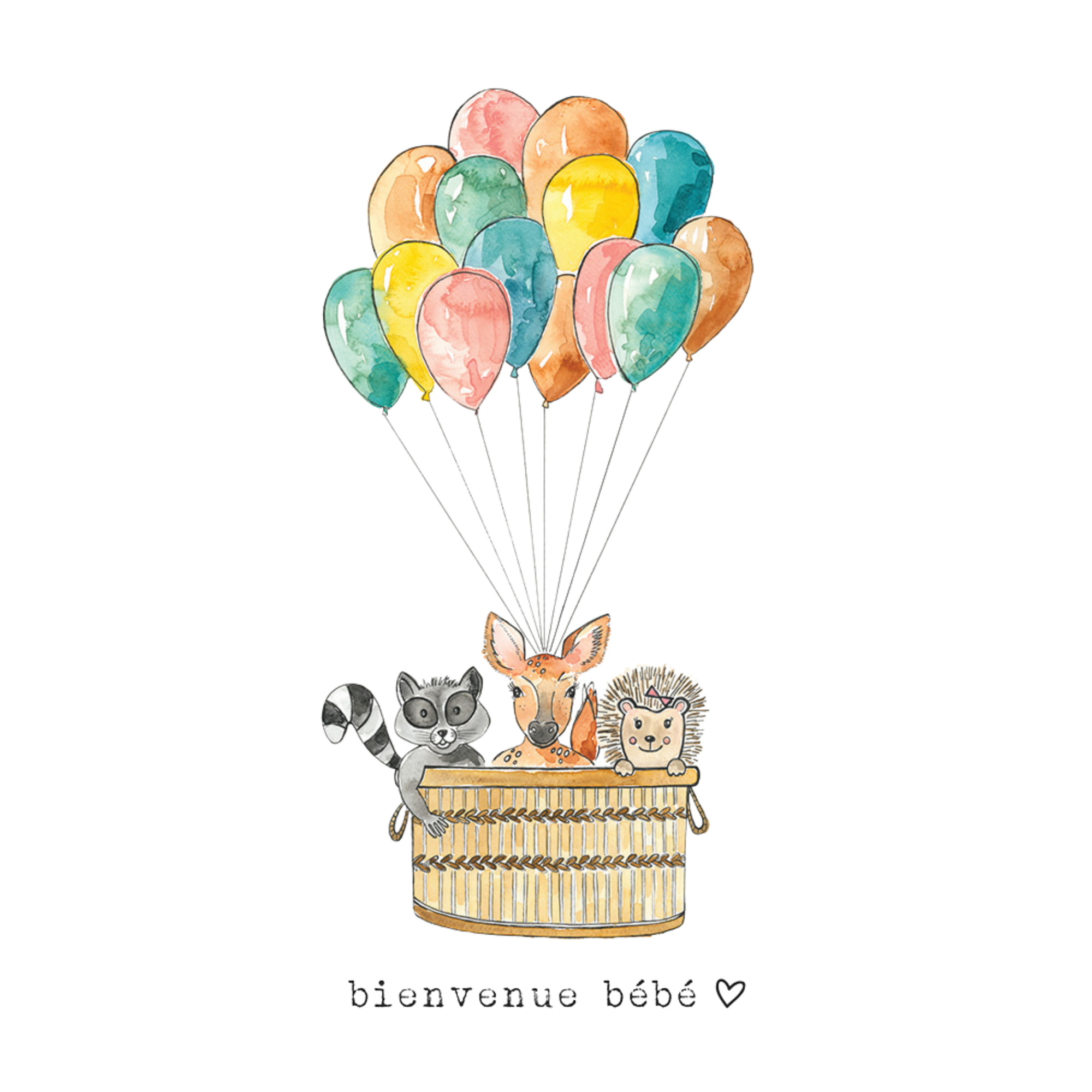 STEPHANIE RENIERE Anne Card - Bienvenue Bébé (FR)