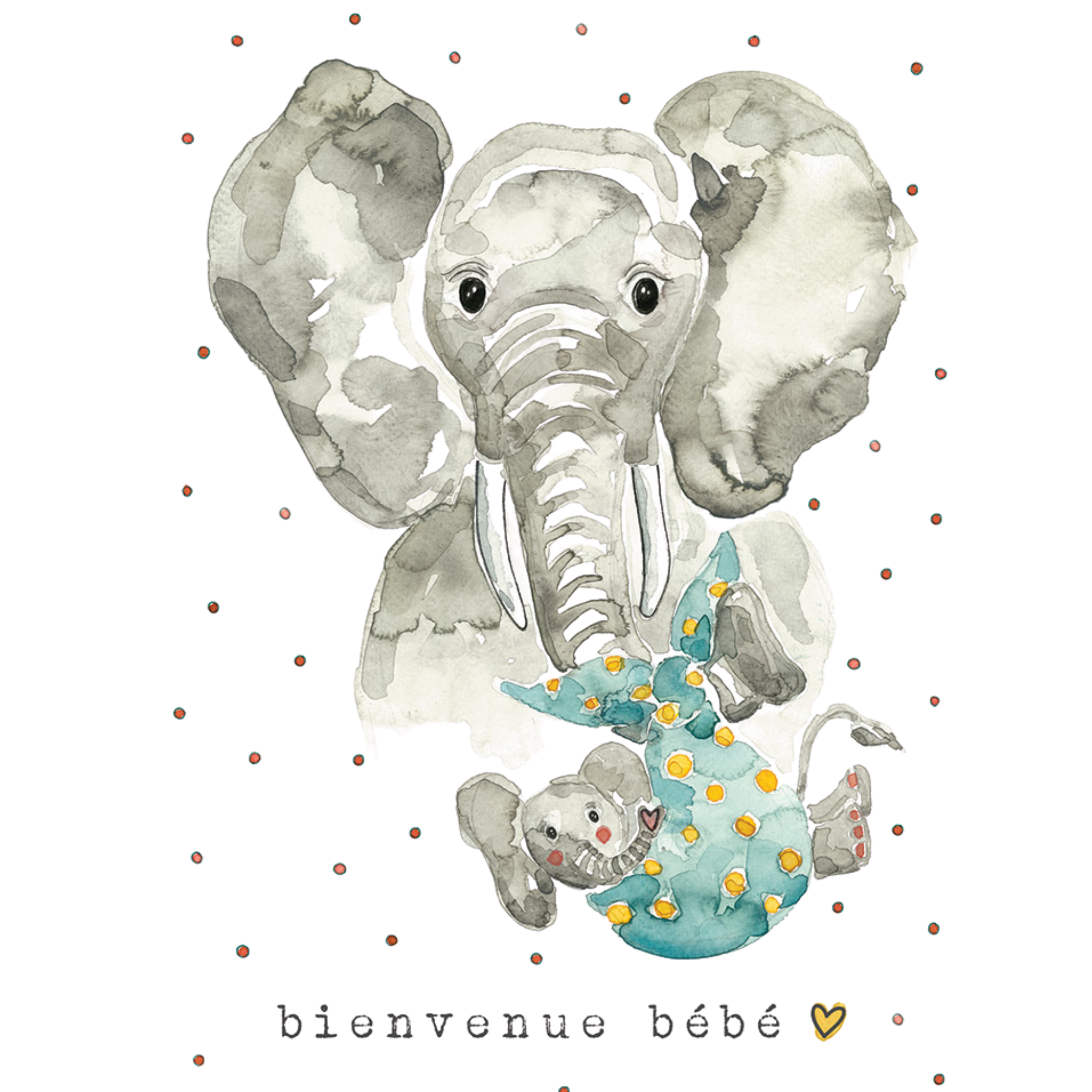 STEPHANIE RENIERE Elias Card - Bienvenue Bébé (FR)