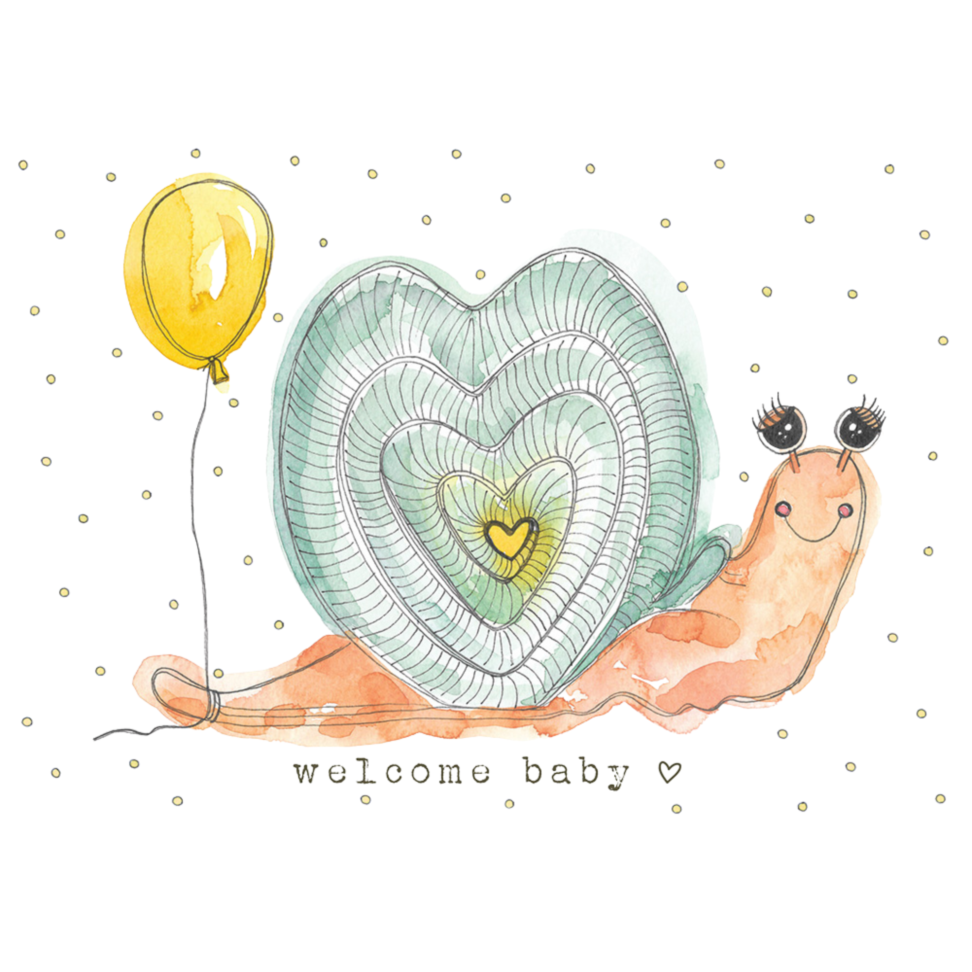 STEPHANIE RENIERE Estelle Card - Welcome Baby (EN)