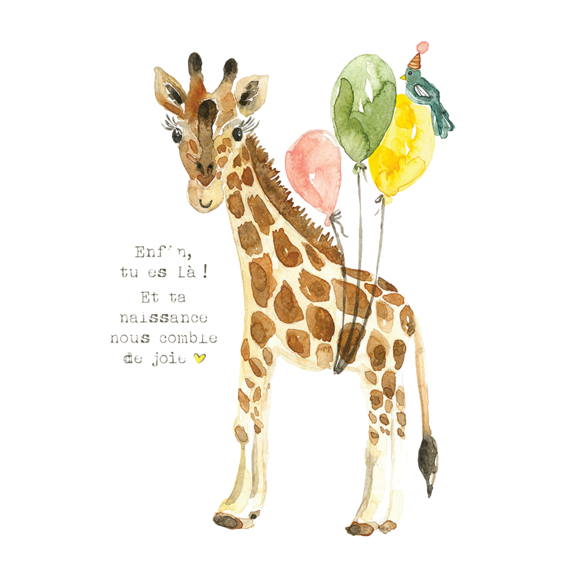 STEPHANIE RENIERE Gisèle Card - Enfin tu es là (FR)