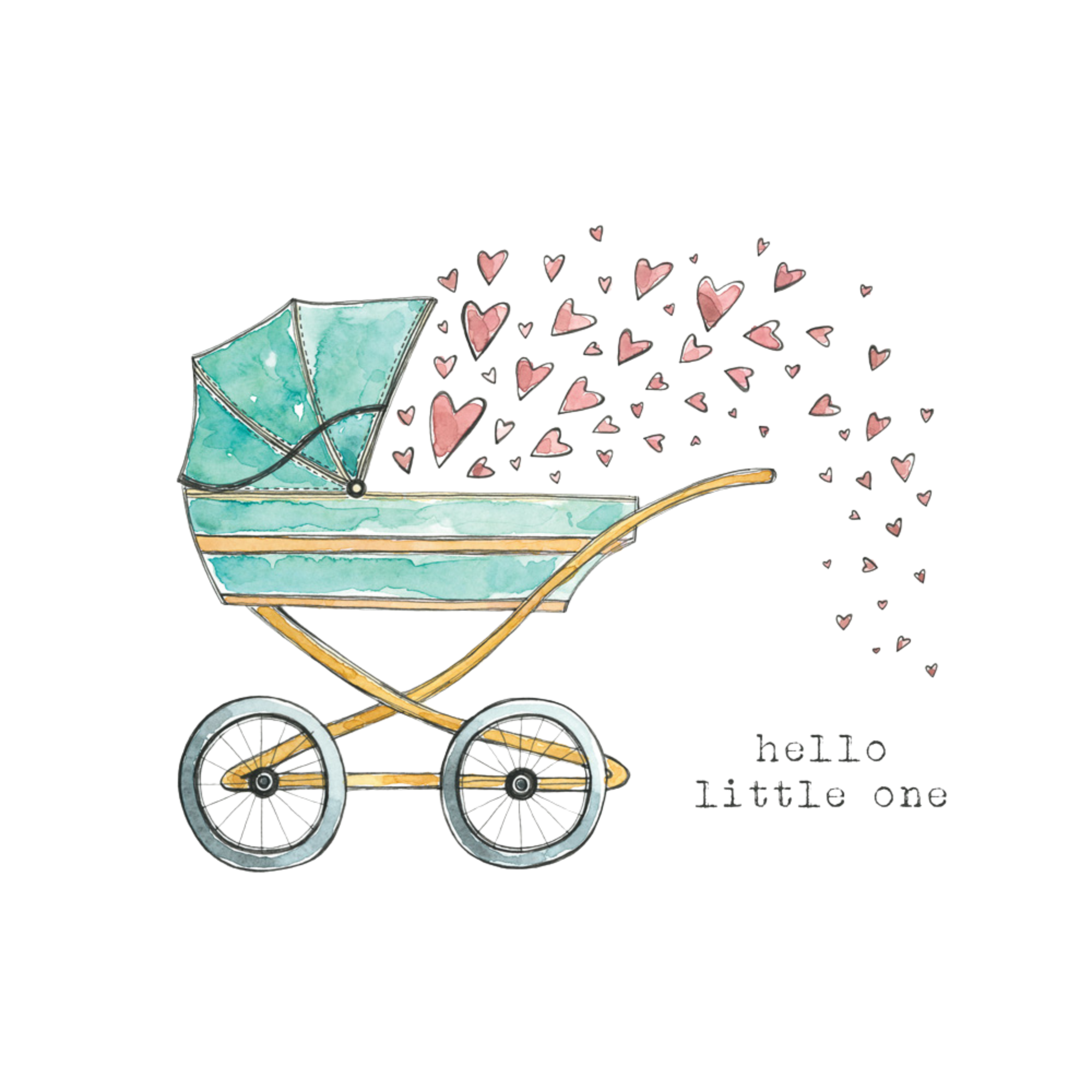 STEPHANIE RENIERE Levi Card - Hello Little One (EN)