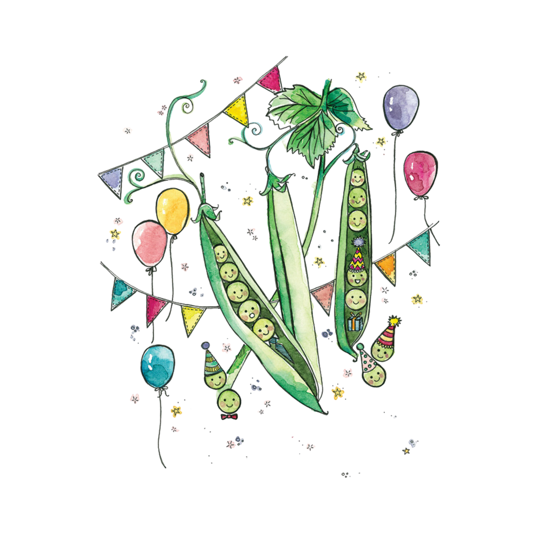 STEPHANIE RENIERE Petit Pois Card - Blank