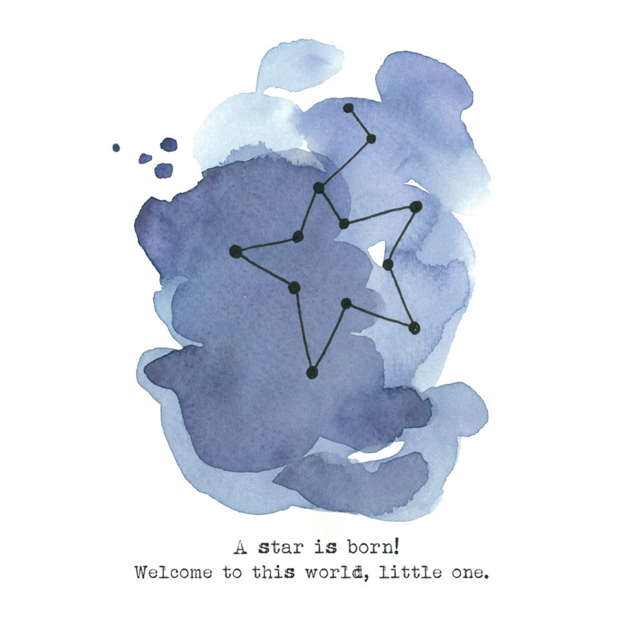 Carte Stella STEPHANIE RENIERE - Une étoile est née (FR)