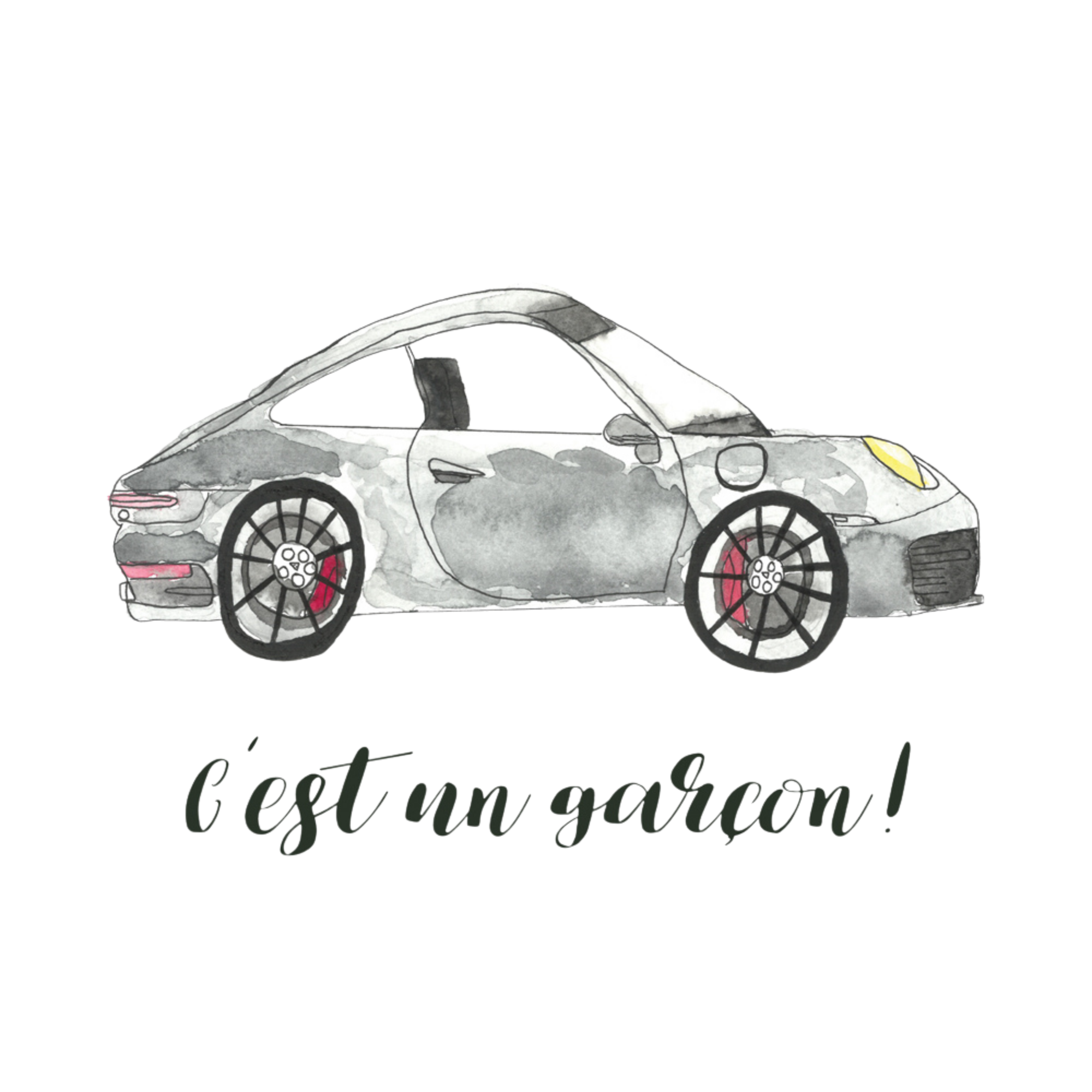 STEPHANIE RENIERE Simon Card - C'est un Garçon (FR)