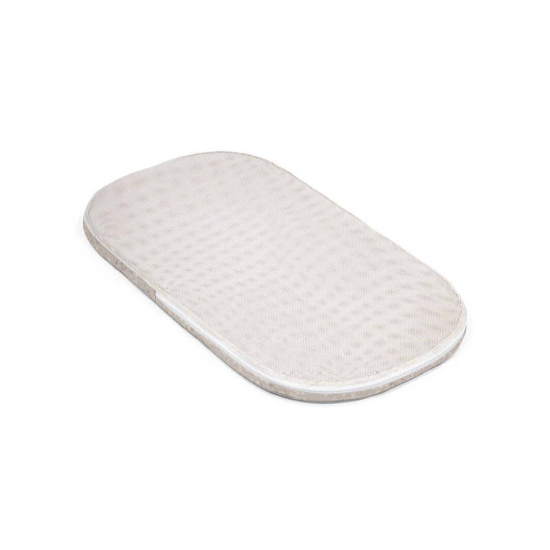 STOKKE Snoozi Fitted Sheet (2-Pack) - Dandelion Beige/Vanilla Cream