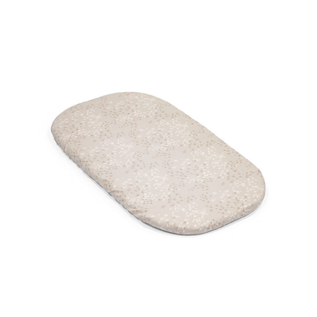 STOKKE Snoozi Fitted Sheet (2-Pack) - Dandelion Beige/Vanilla Cream