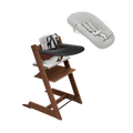 STOKKE Tripp Trapp High Chair², Cushion, Tray and Newborn Set - Oak