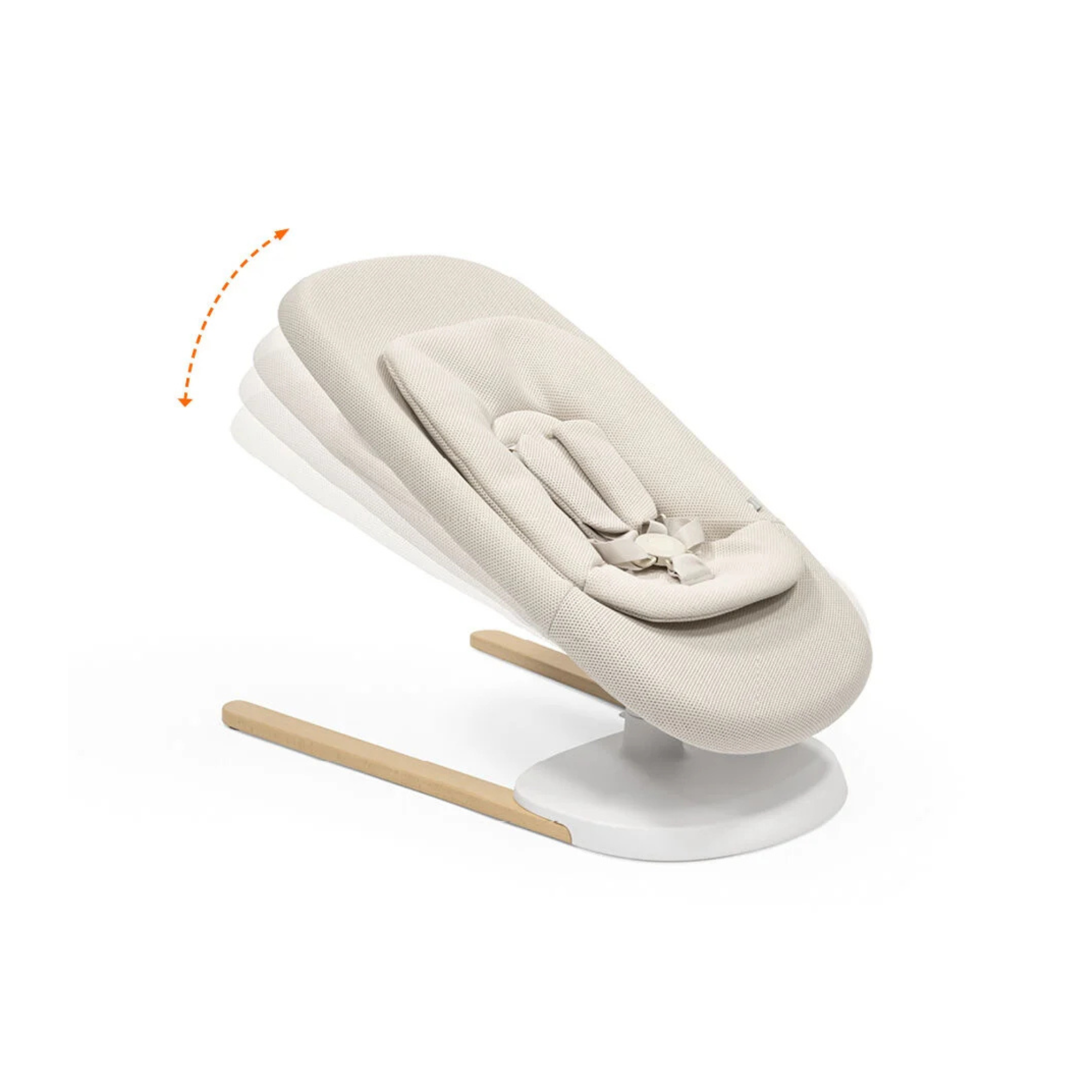 stokke bounce STOKKE | Yoga Bouncer | Light Sand | Baby Bouncer