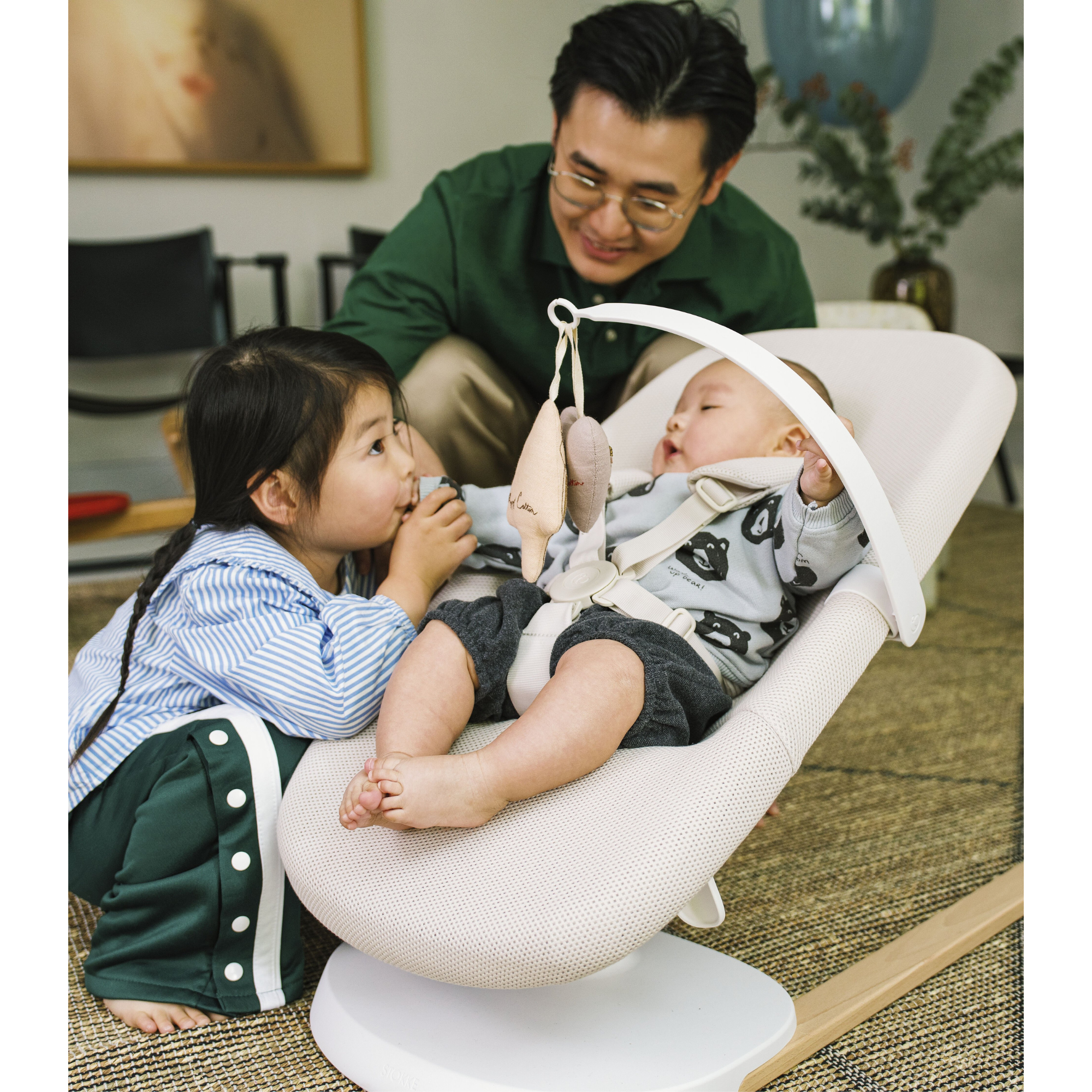 STOKKE Yoga Bouncer - Light Sand