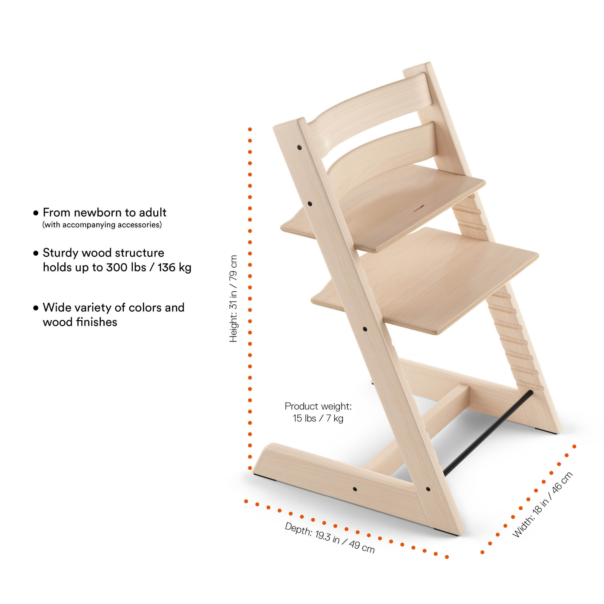 STOKKE Tripp Trapp High Chair², Cushion and Tray