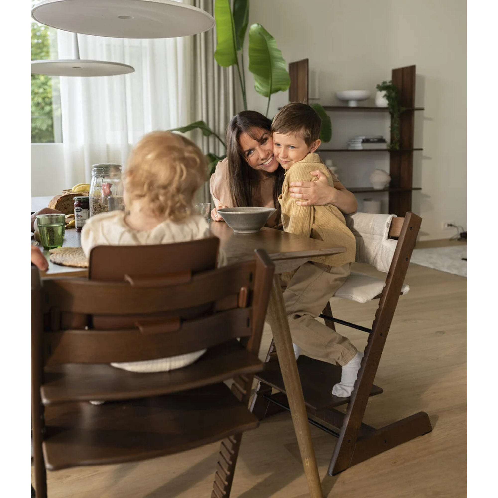 stokke oak brown tripp trapp STOKKE Tripp Trapp High Chair² Oak - Natural