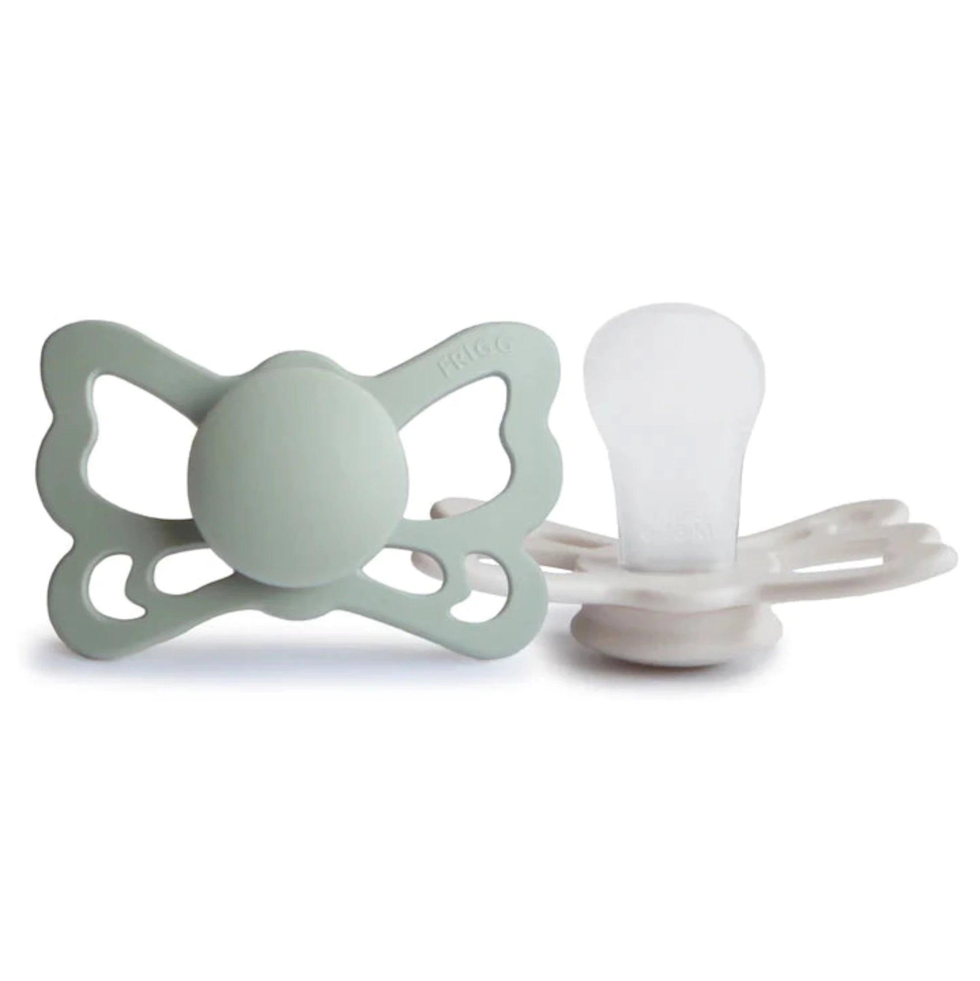 Sucette anatomique en silicone MUSHIE Frigg Butterfly pour bébé