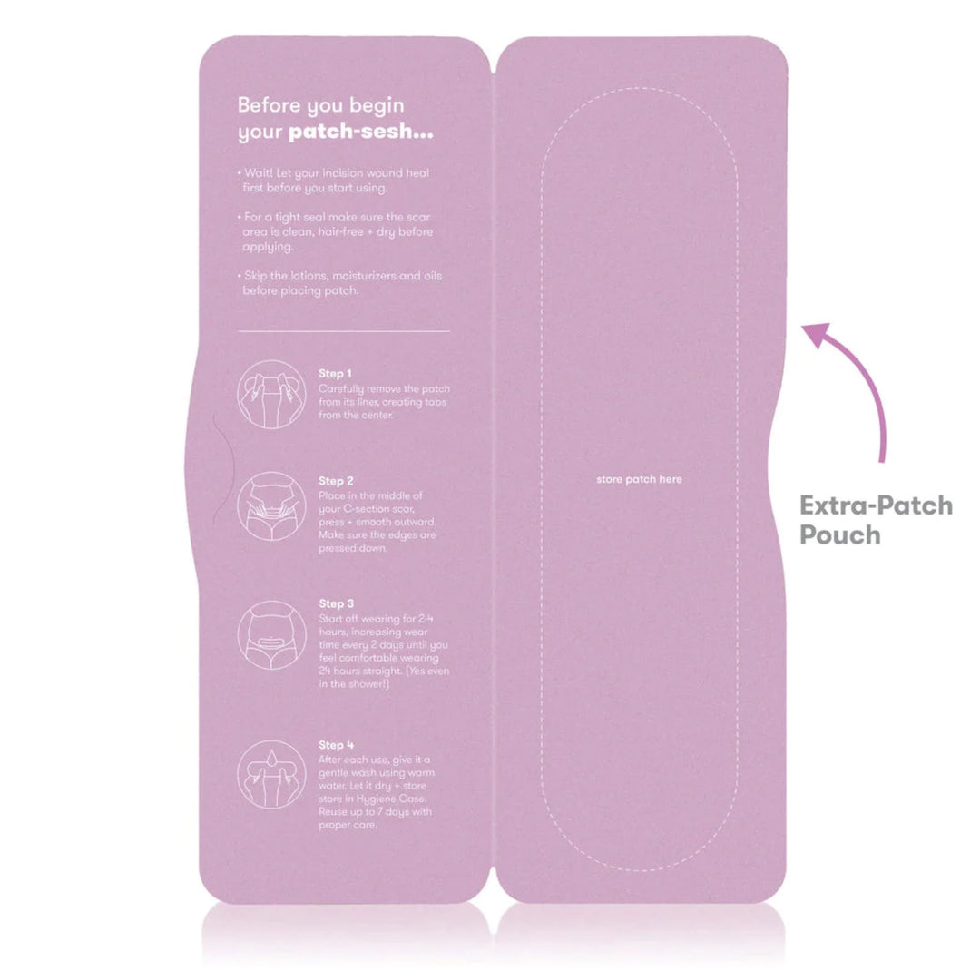 Patchs en silicone pour cicatrices de césarienne FRIDA MOM