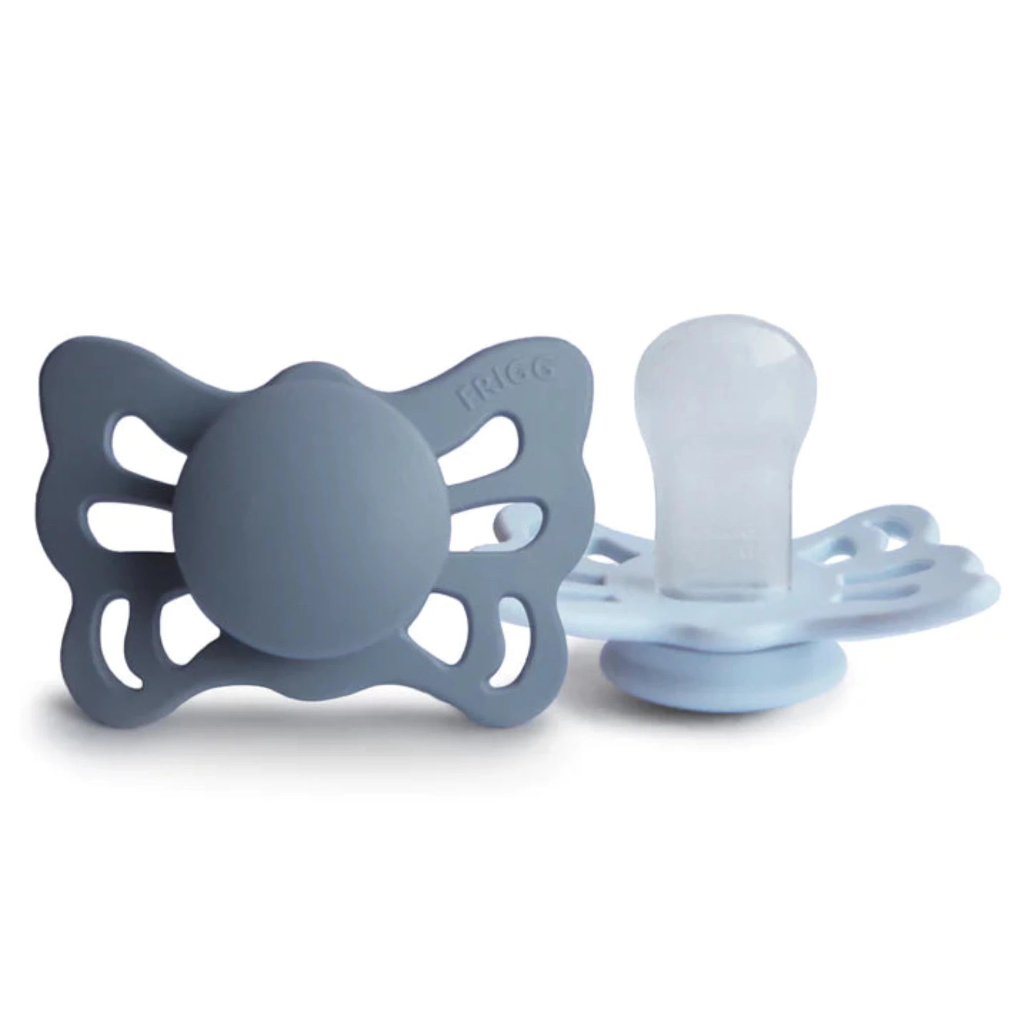 Sucette anatomique en silicone MUSHIE Frigg Butterfly pour bébé