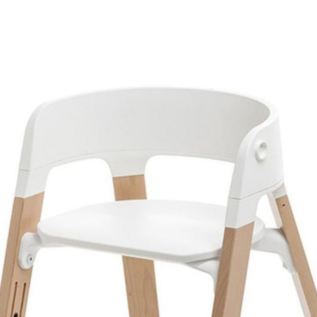 STOKKE Chaise Steps - Assise Blanche