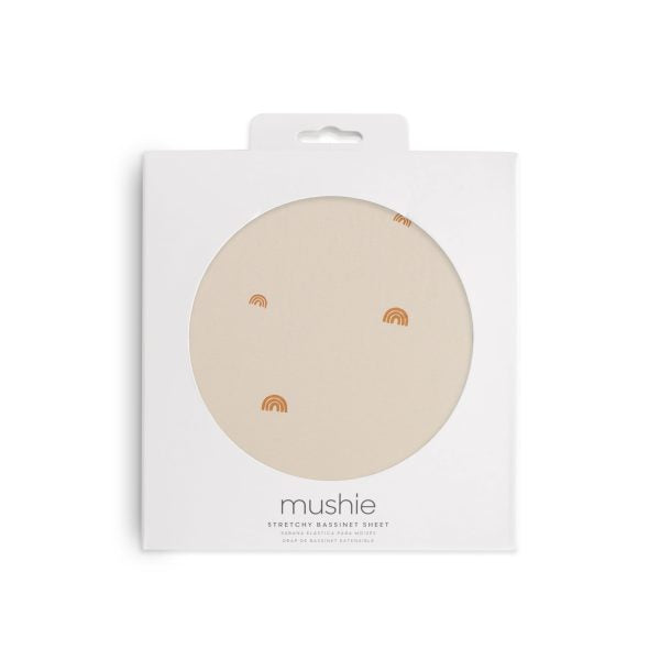 MUSHIE Stretchy Bassinet Sheet