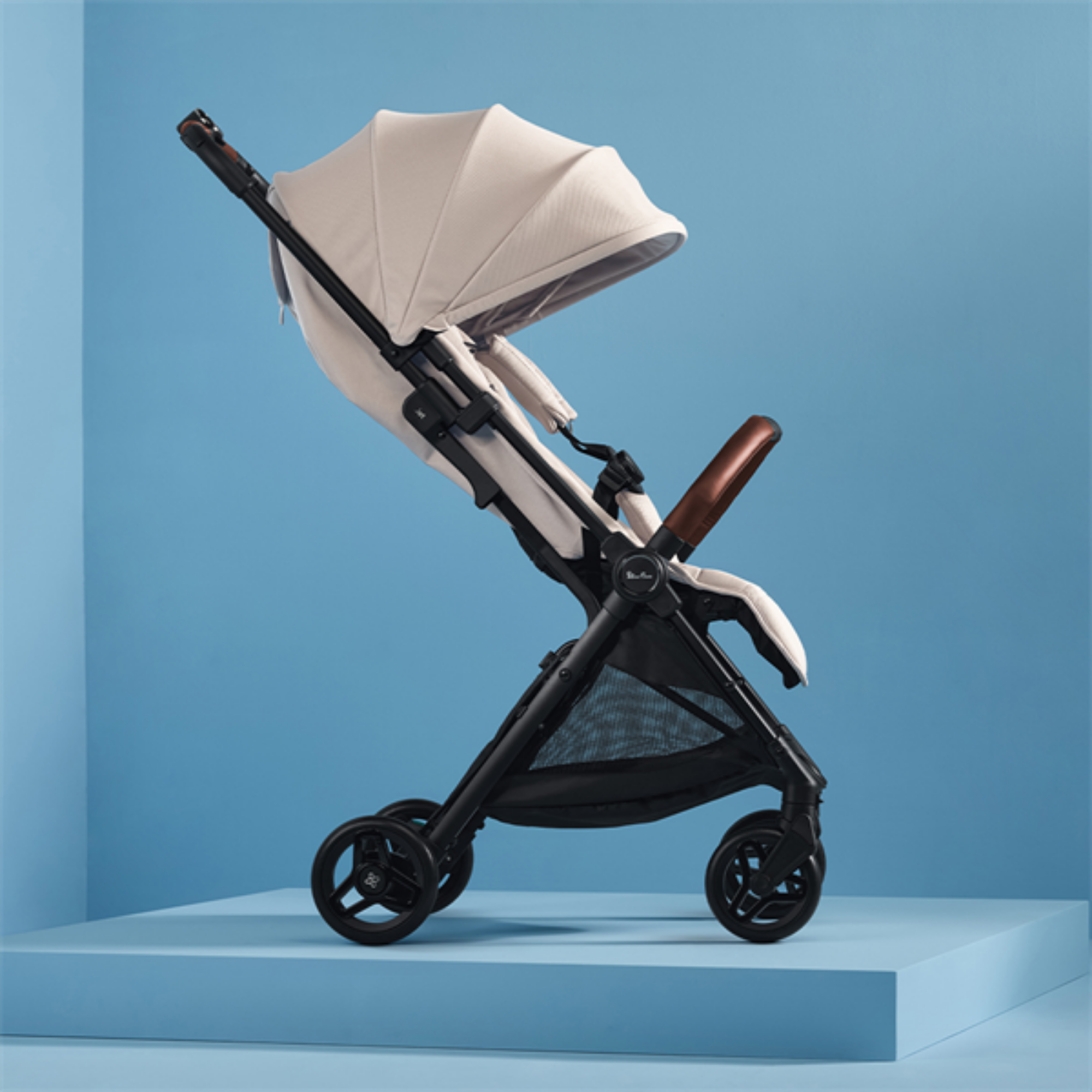 SILVER CROSS Jet 5 Super Compact Stroller - Almond
