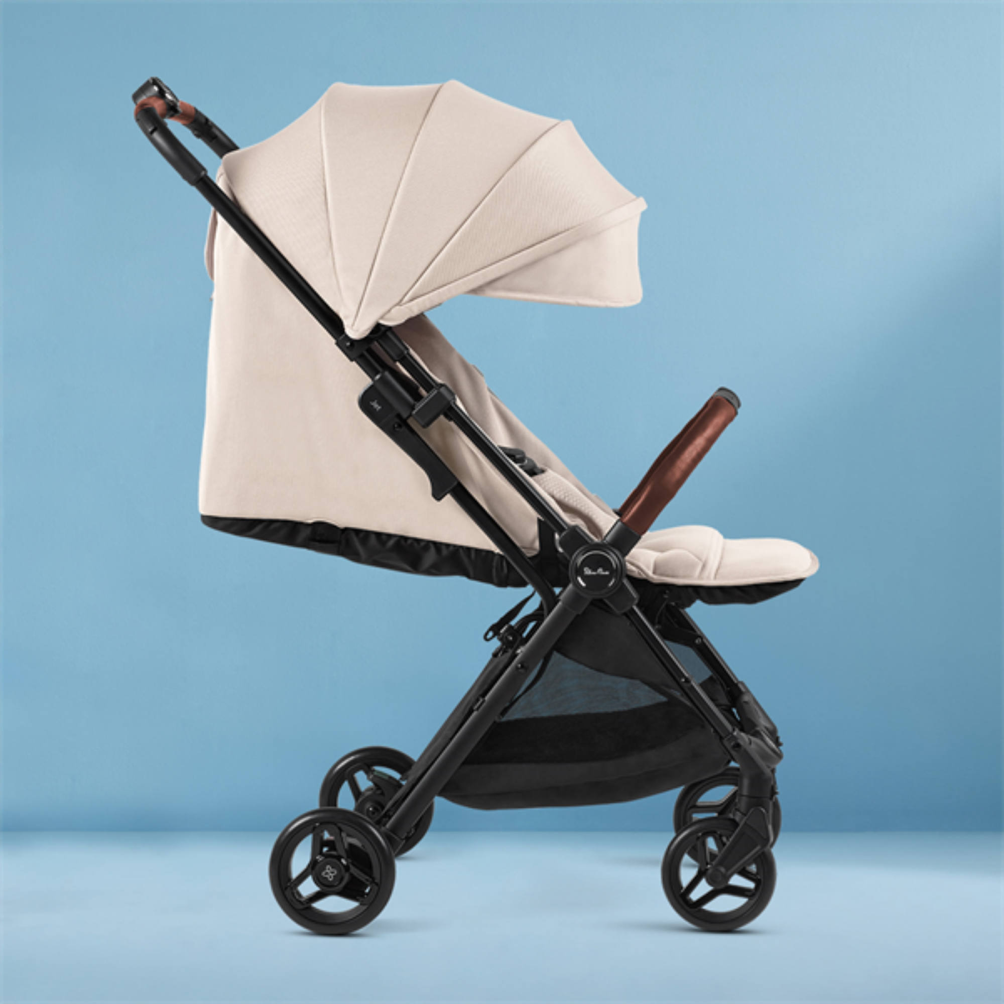 SILVER CROSS Jet 5 Super Compact Stroller - Almond