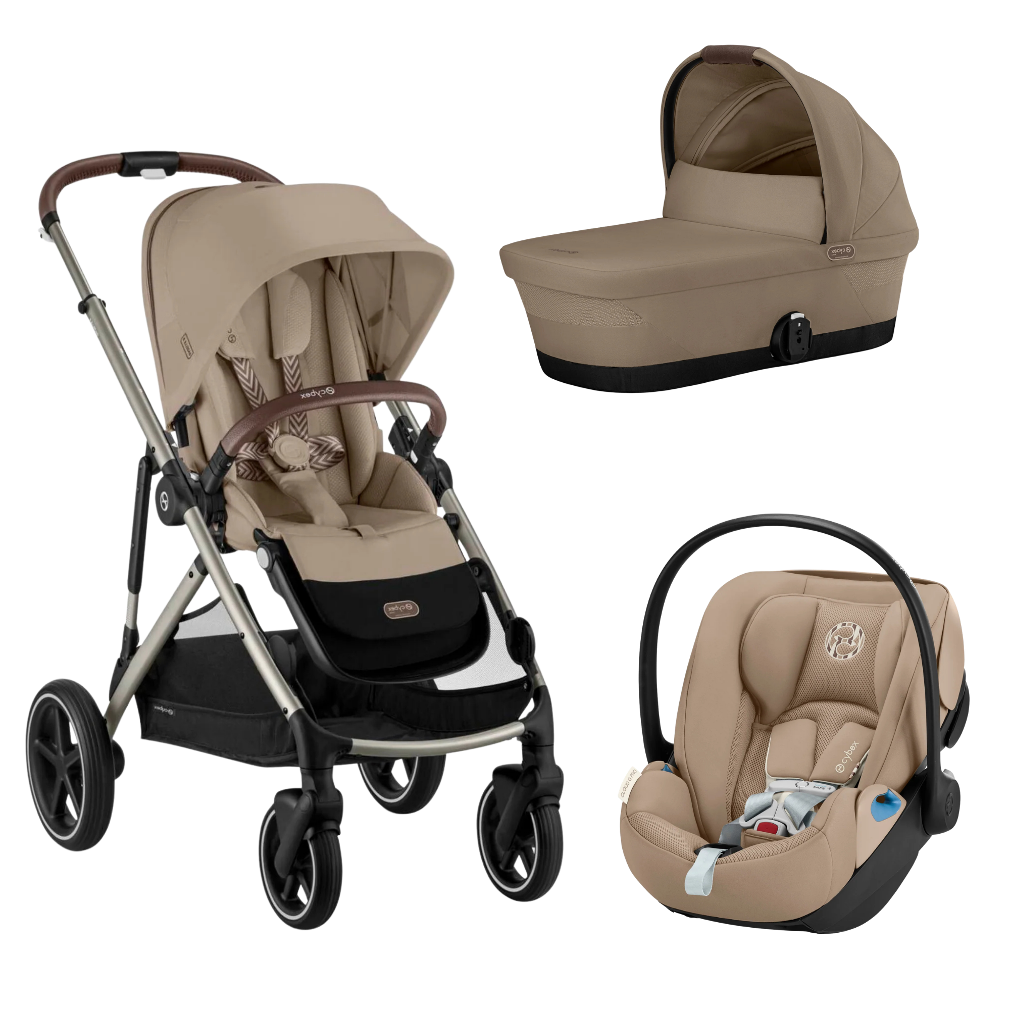 CYBEX Gazelle S + Cot + Cloud G Pro Travel System | Kido Bebe