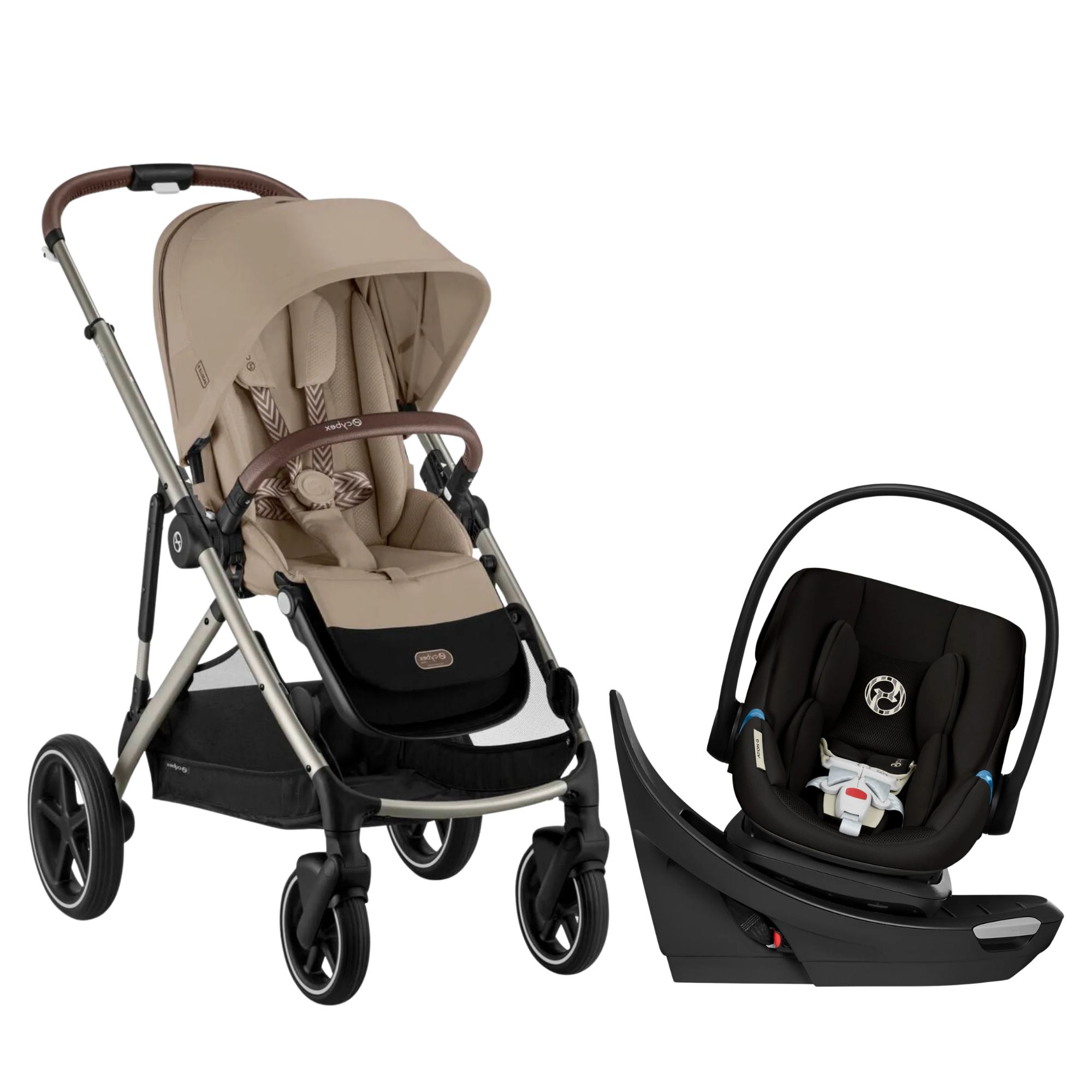 CYBEX Gazelle S + Aton G Swivel Travel System