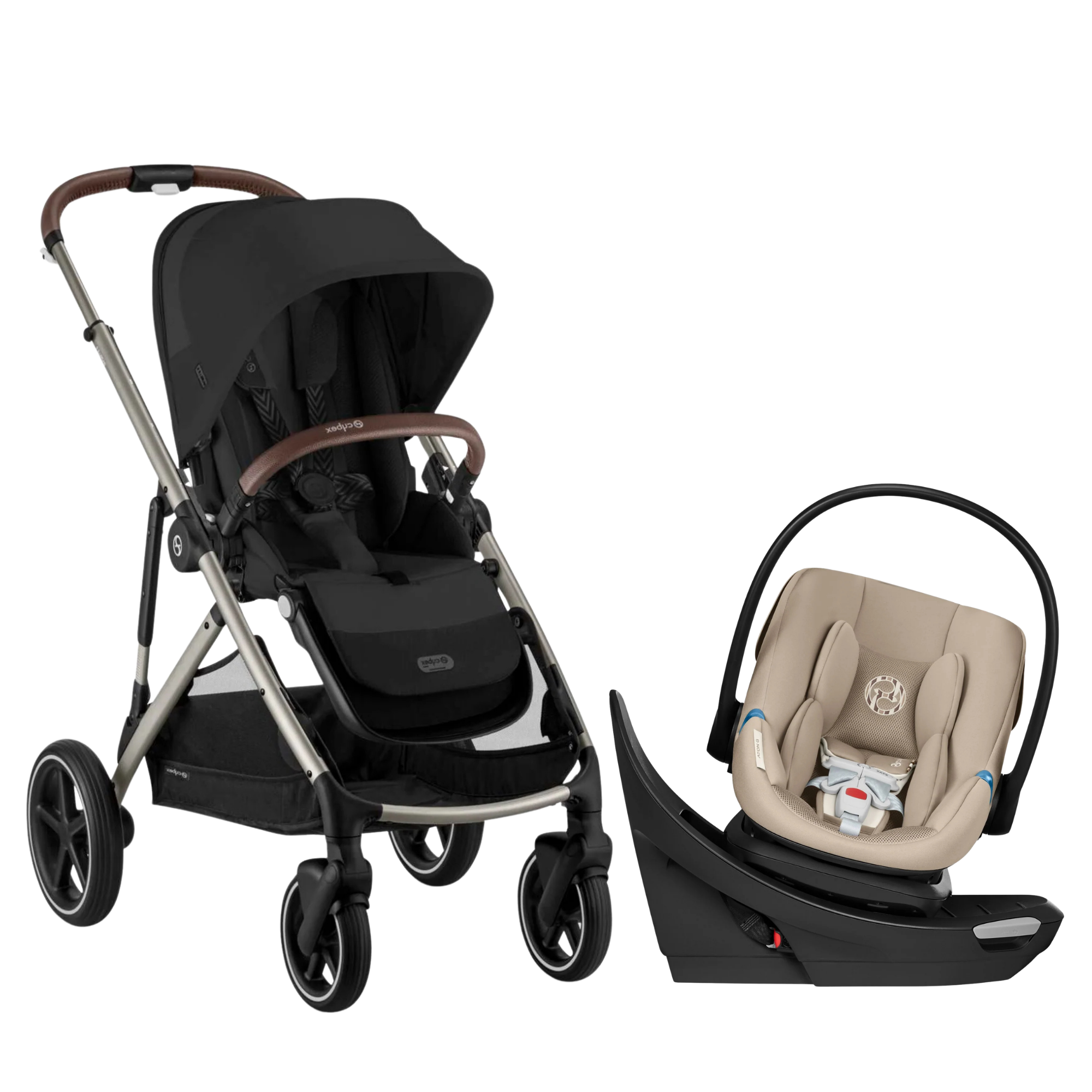 CYBEX Gazelle S + Aton G Swivel Travel System