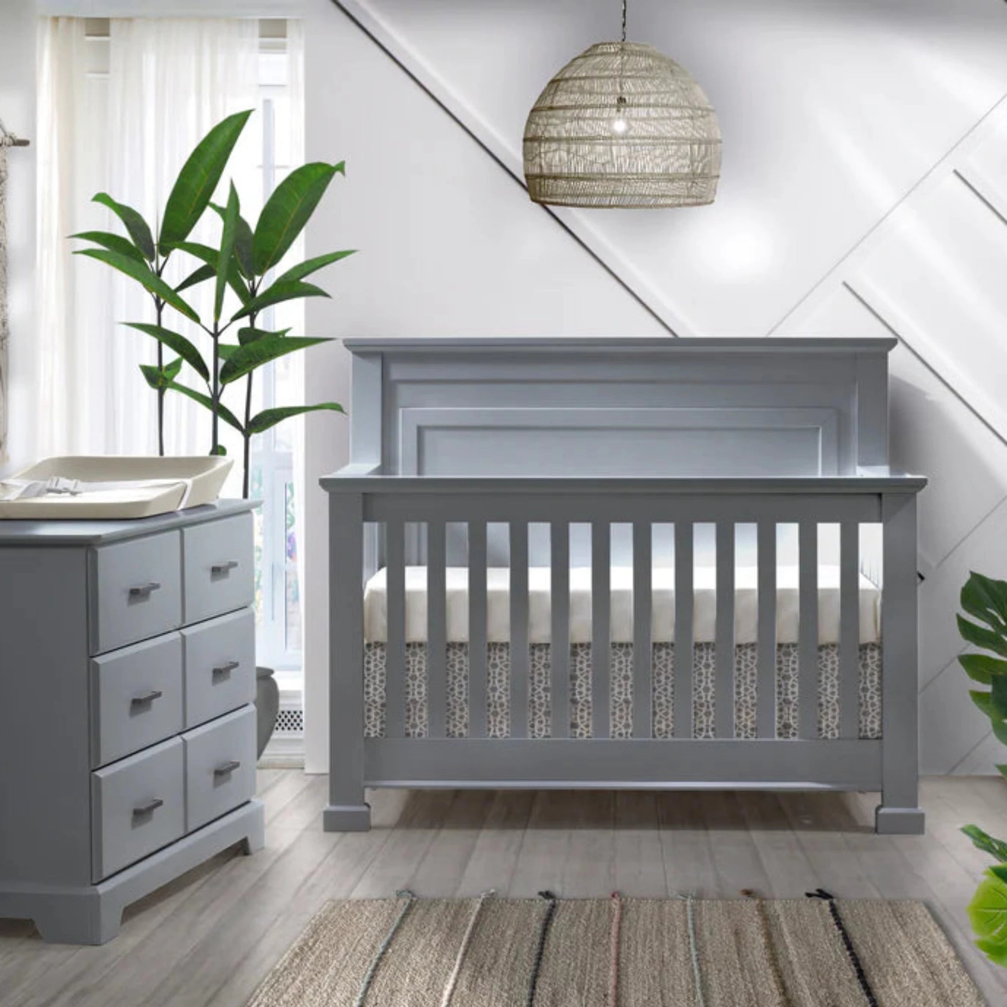 NATART Taylor 5-in-1 Convertible Crib