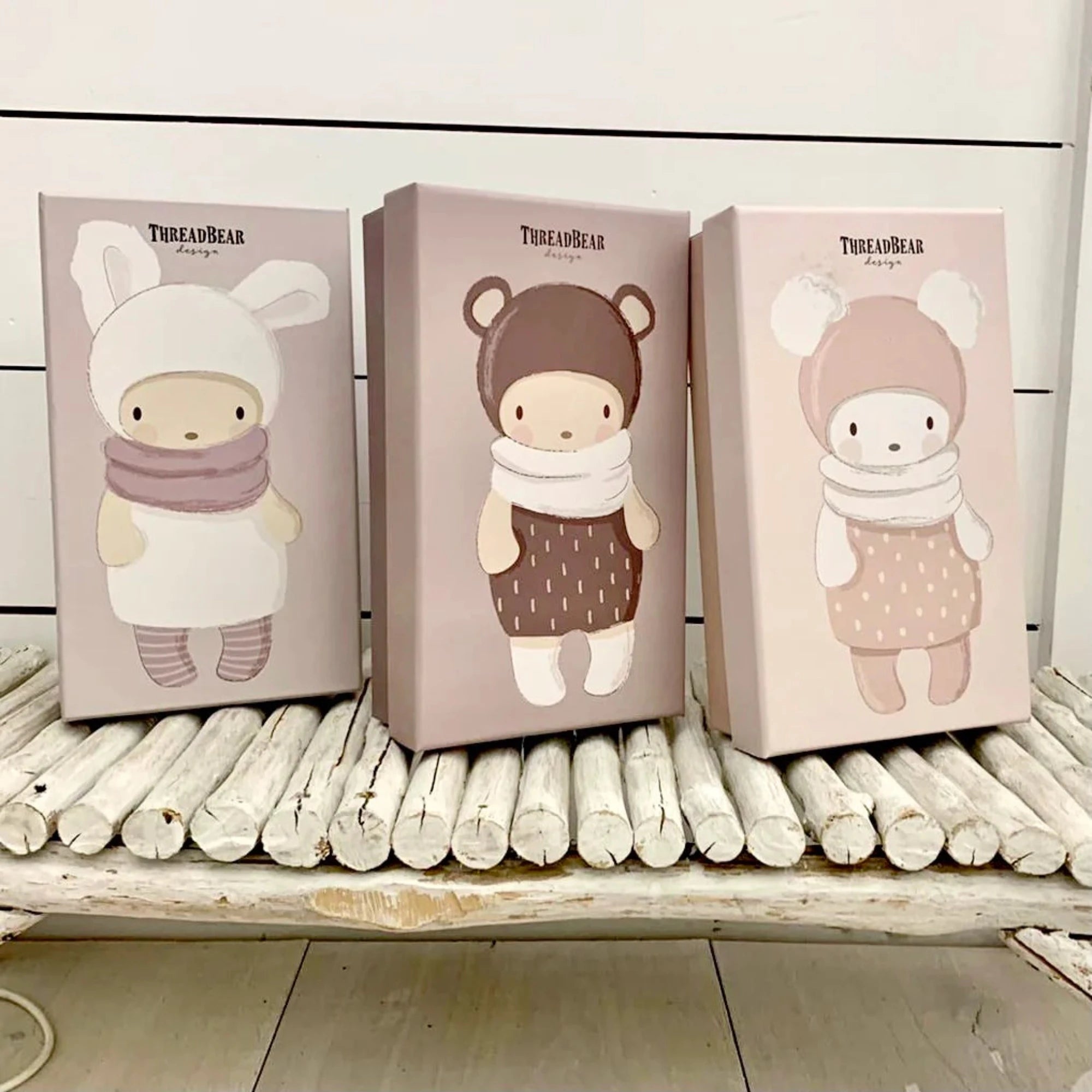 THREADBEAR DESIGN Baba Large Knitted Doll