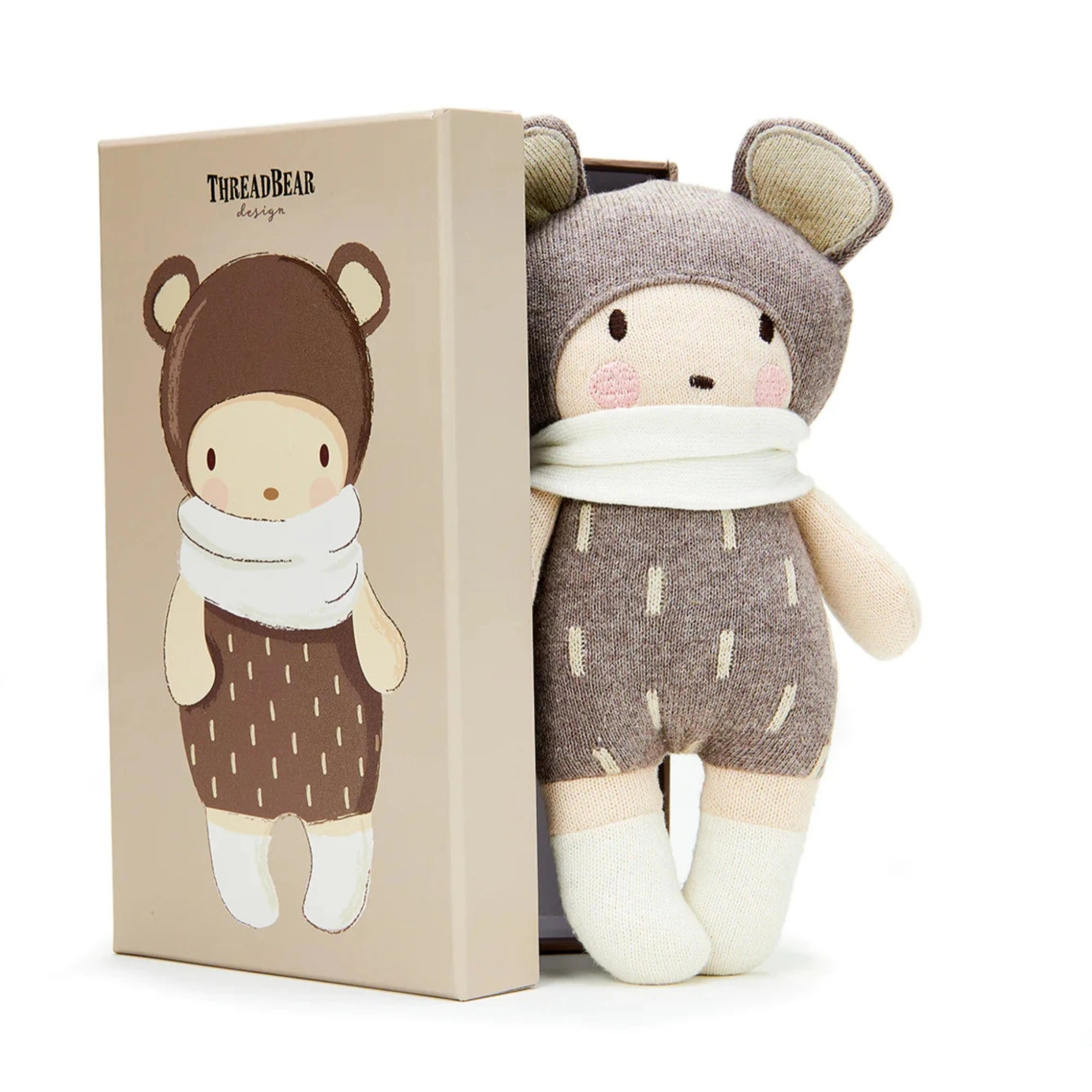 THREADBEAR DESIGN Beau Large Knitted Doll