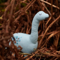 Thumbnail for THREADBEAR DESIGN Bronty Linen Dinosaur Toy