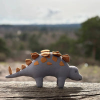 Thumbnail for THREADBEAR DESIGN Steggy Linen Dinosaur Toy