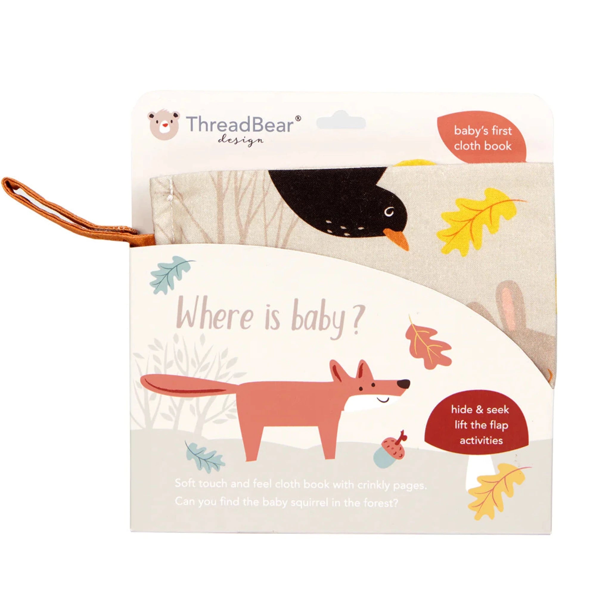 THREADBEAR DESIGN Where is Baby Activity Book