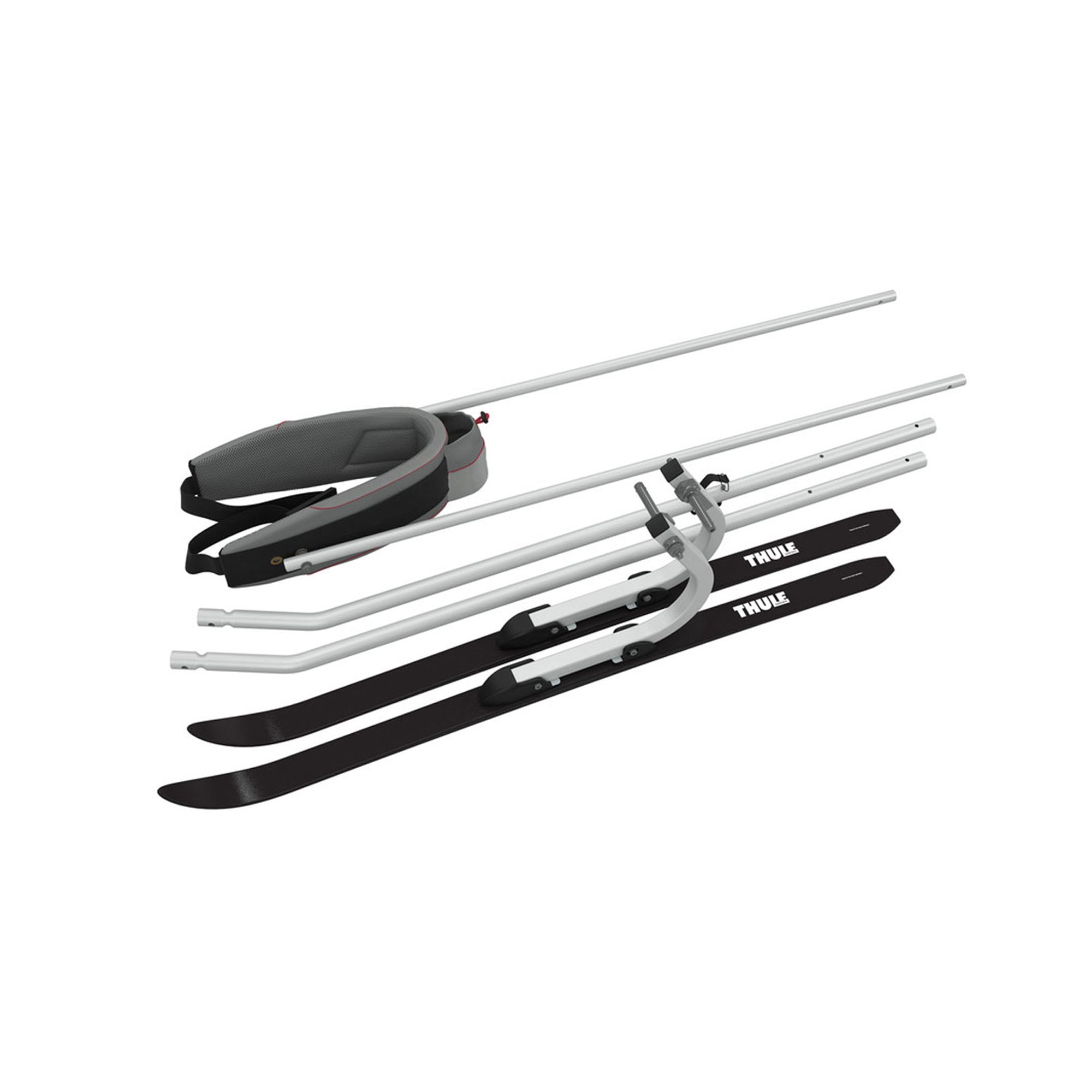 Kit de ski de fond THULE Chariot - Noir/Argent
