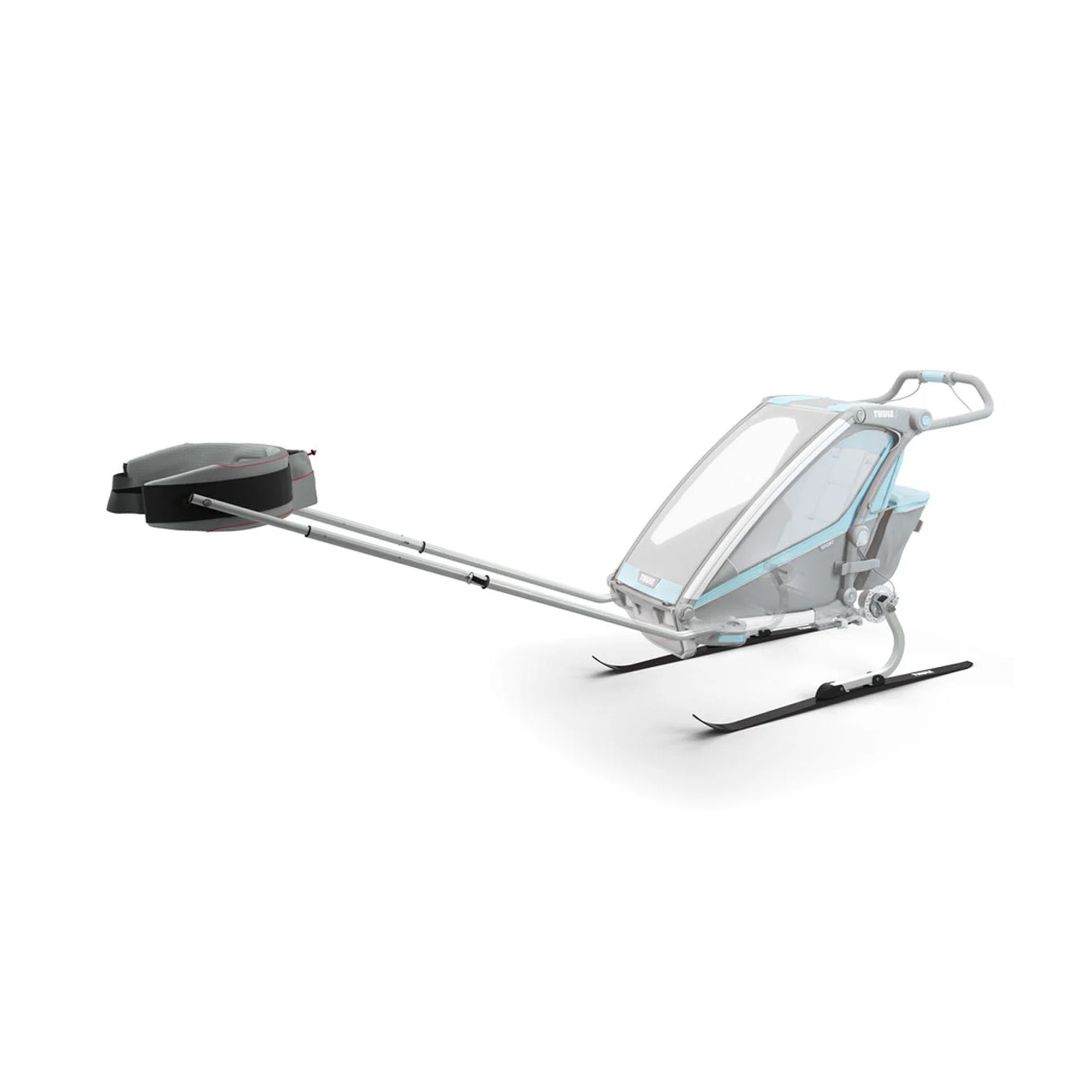 Kit de ski de fond THULE Chariot - Noir/Argent