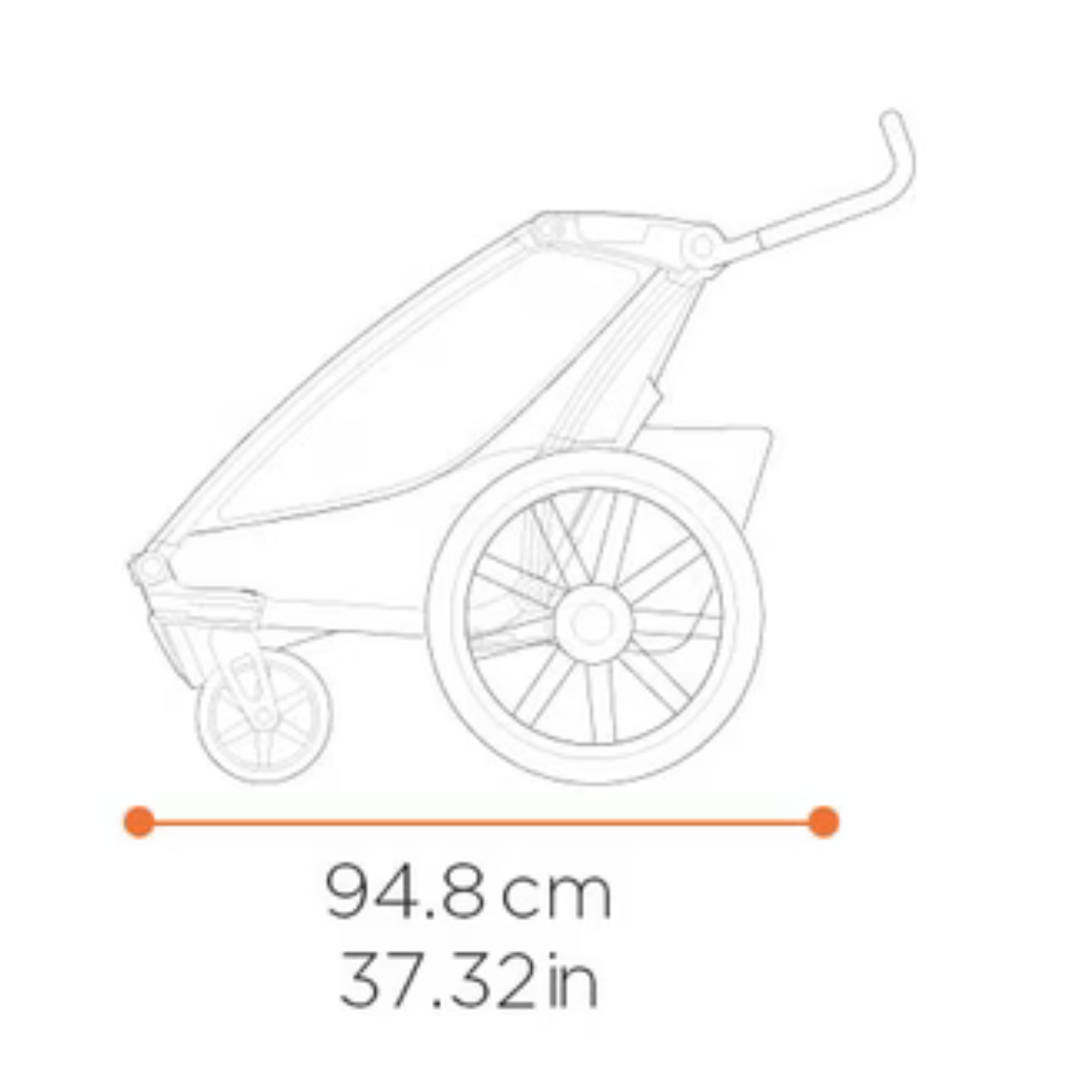 THULE Chariot Cross 2 Single