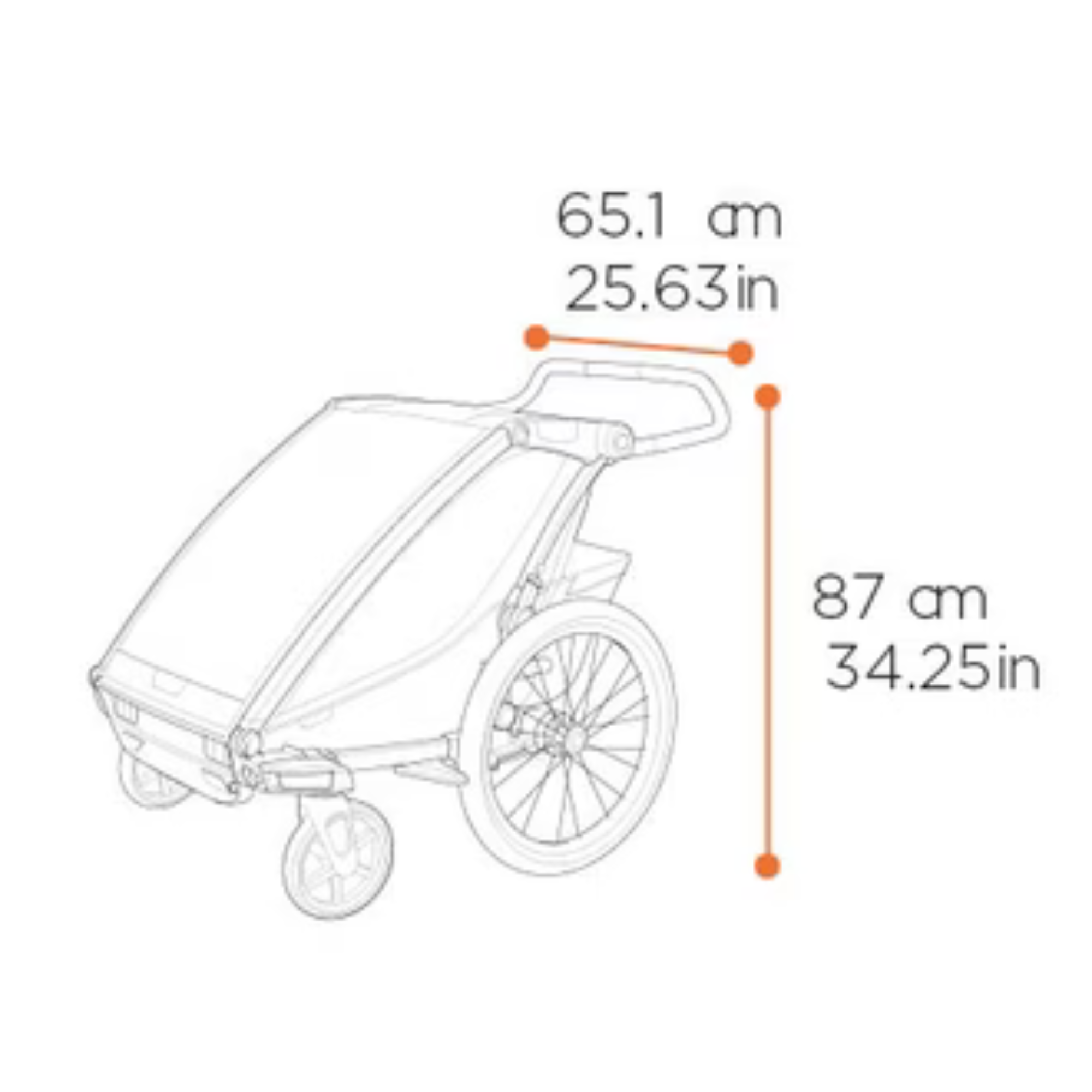 THULE Chariot Cross 2 Single